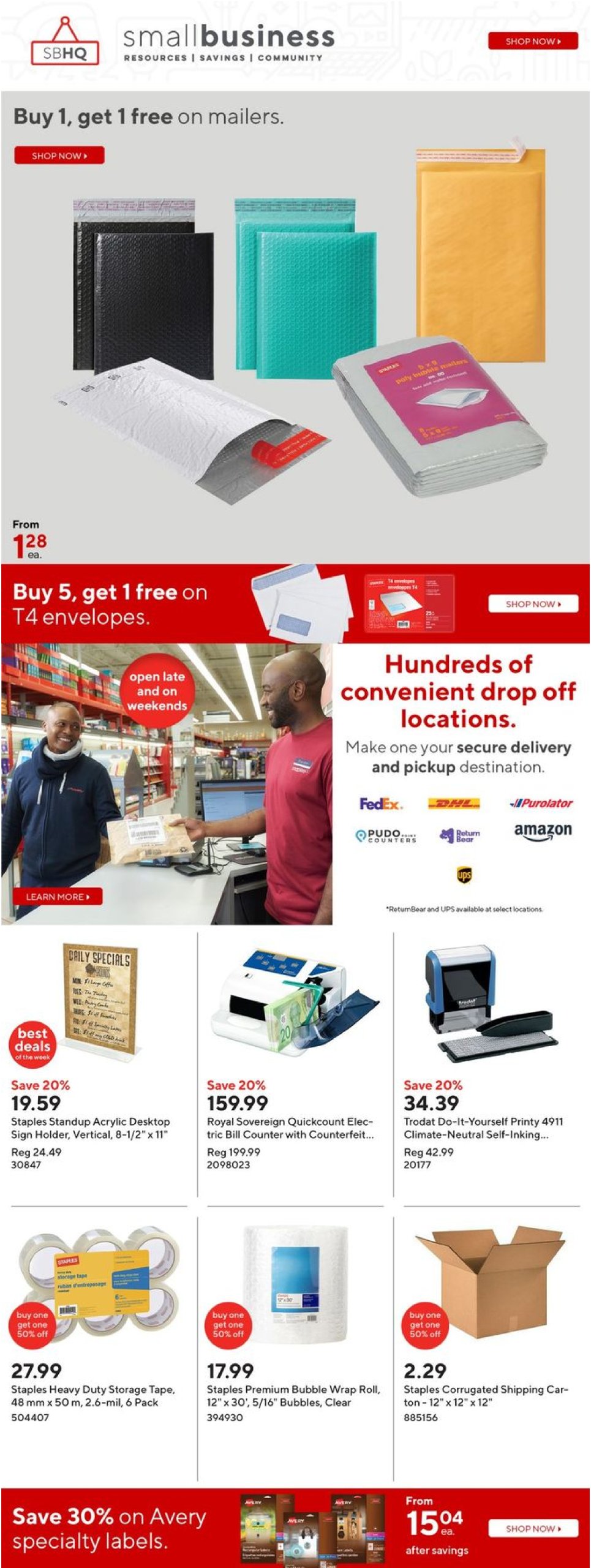 staples - Staples flyer valid from 01-15 - 01-21 - page: 23