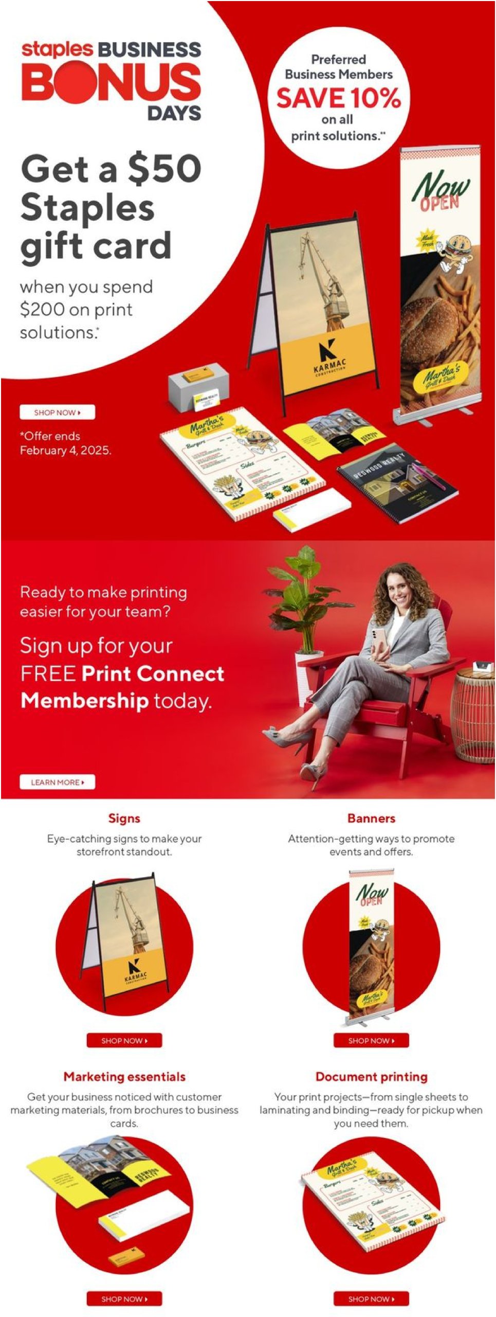 staples - Staples flyer valid from 01-22 - 01-28