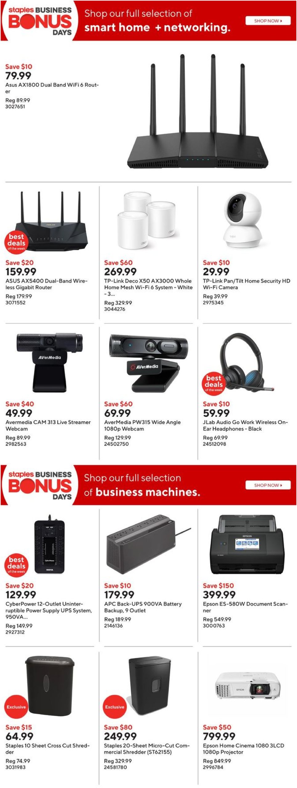 staples - Staples flyer valid from 01-22 - 01-28 - page: 14