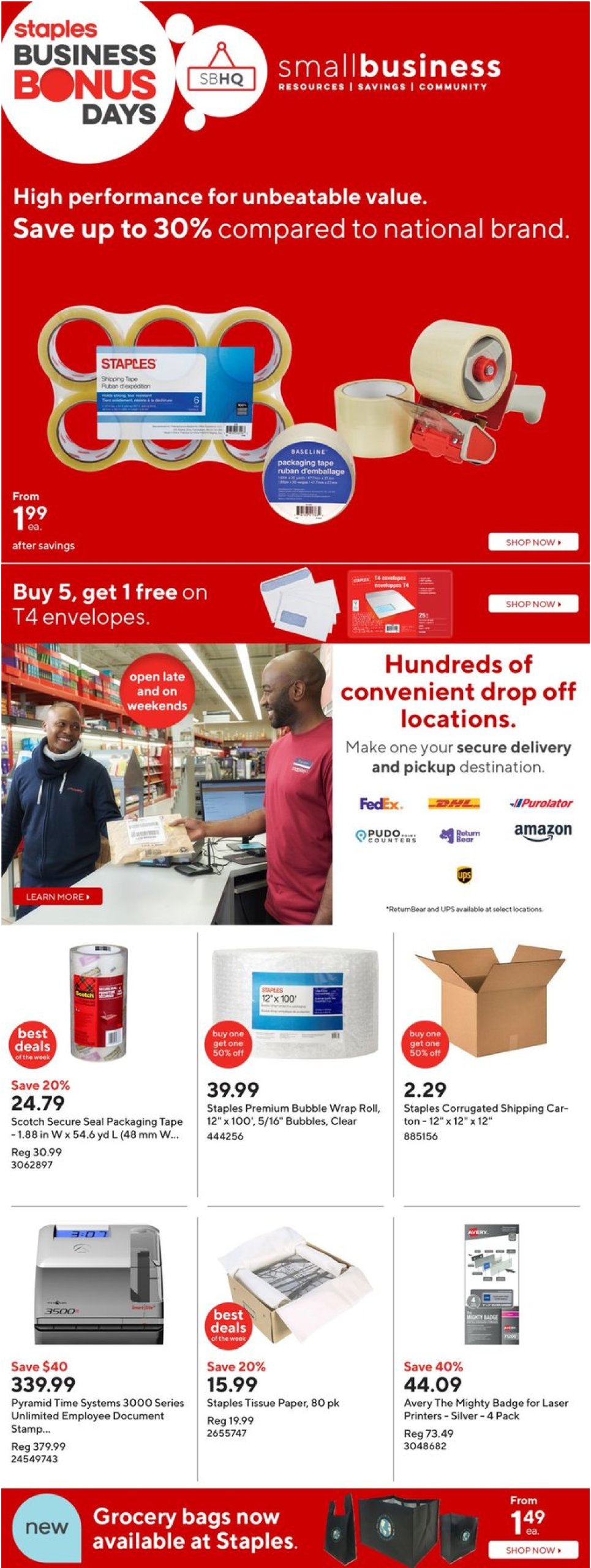 staples - Staples flyer valid from 01-29 - 02-05 - page: 22