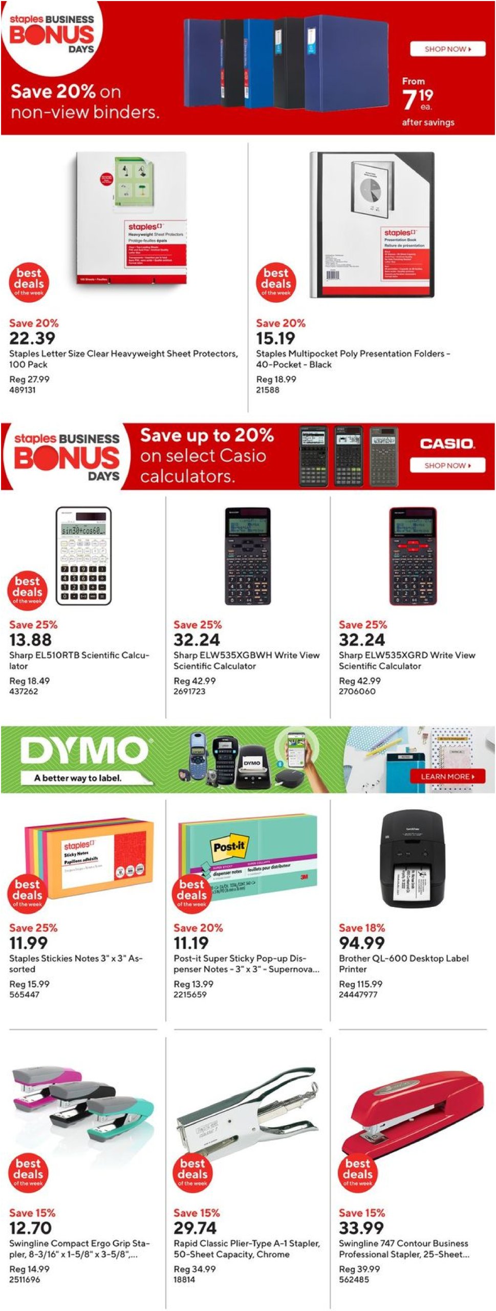 staples - Staples flyer valid from 01-29 - 02-05 - page: 20