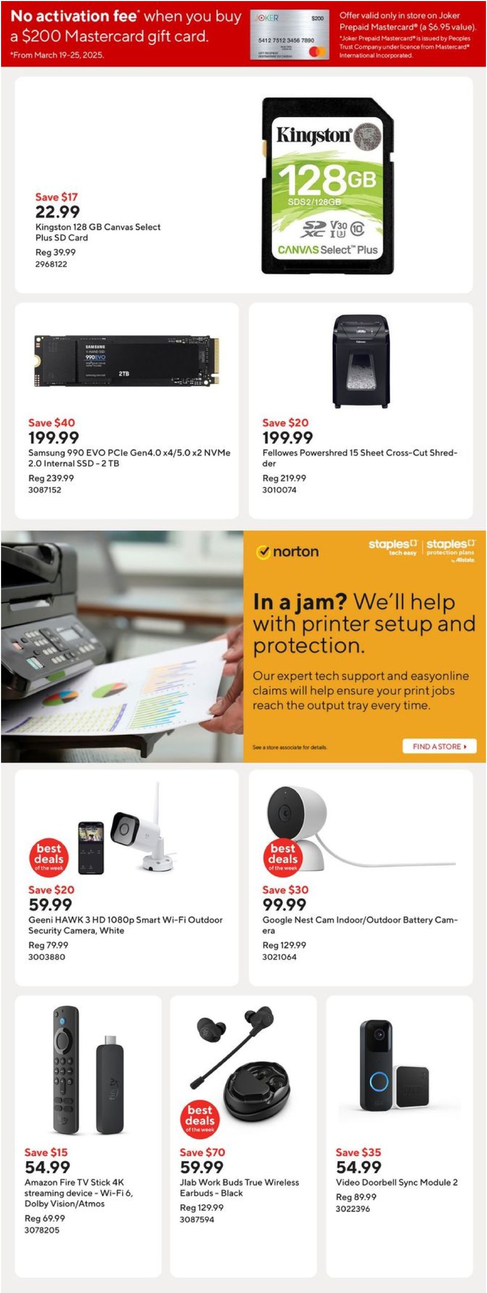 staples - Staples flyer valid from 03-19 - 03-25 - page: 8