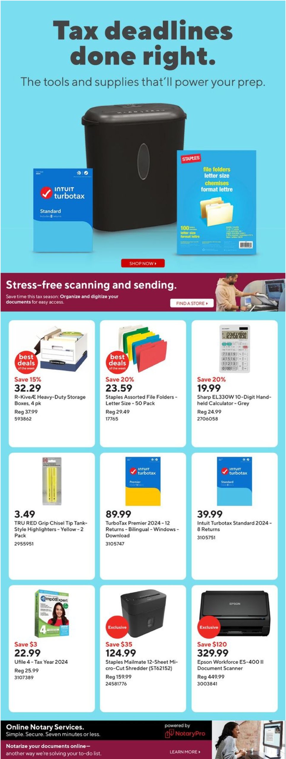 staples - Staples flyer valid from 04-23 - 04-29 - page: 6