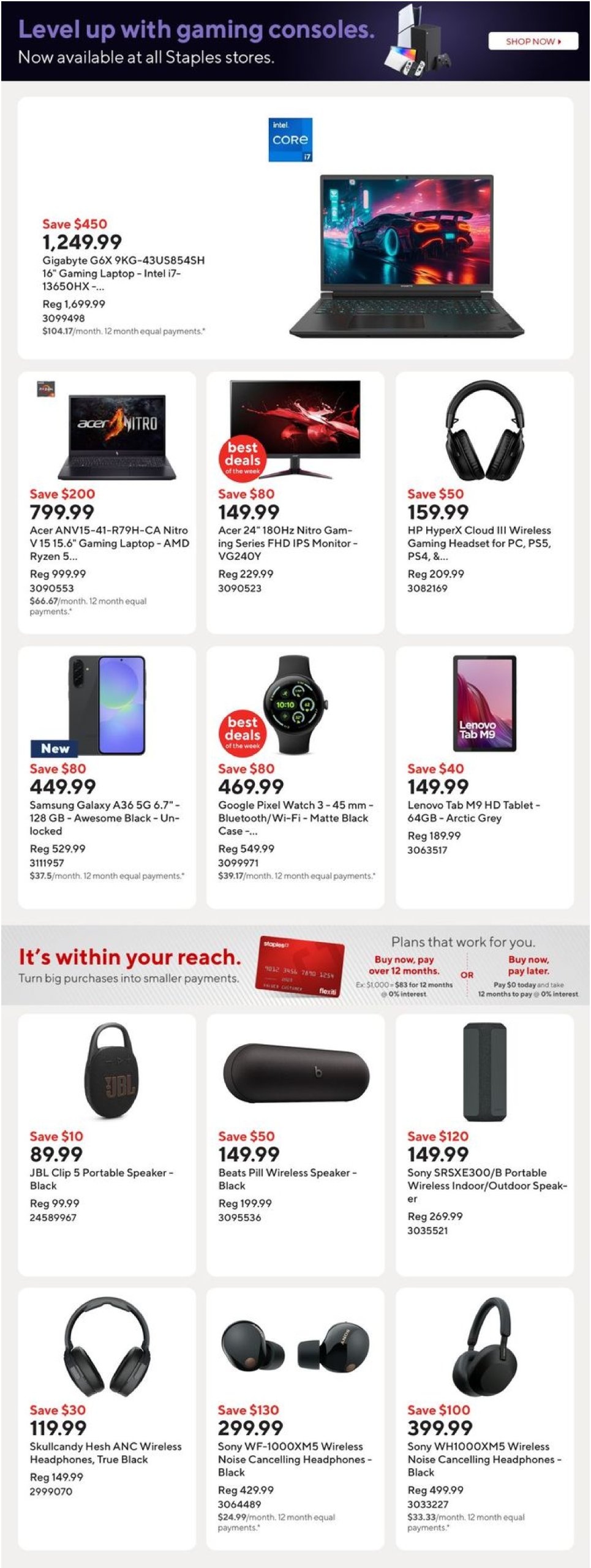 staples - Staples flyer valid from 04-23 - 04-29 - page: 9