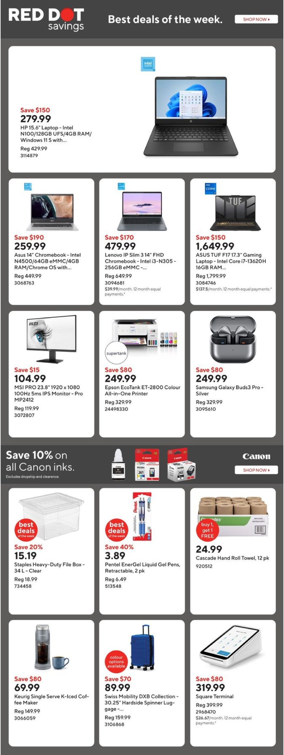 staples - Staples flyer valid from 04-23 - 04-29 - page: 2