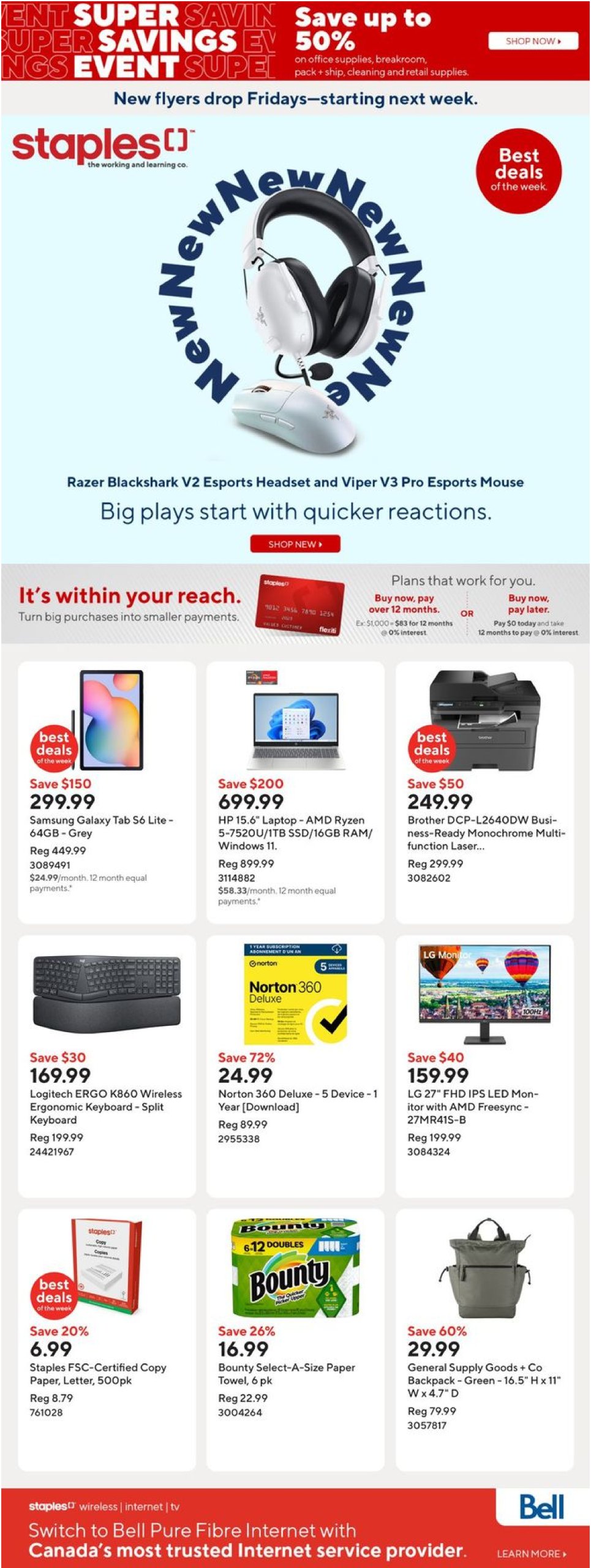 staples - Staples flyer valid from 04-23 - 04-29