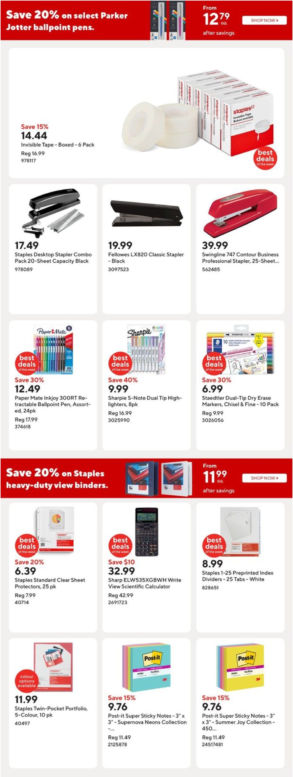 staples - Staples flyer valid from 05-09 - 05-15 - page: 10