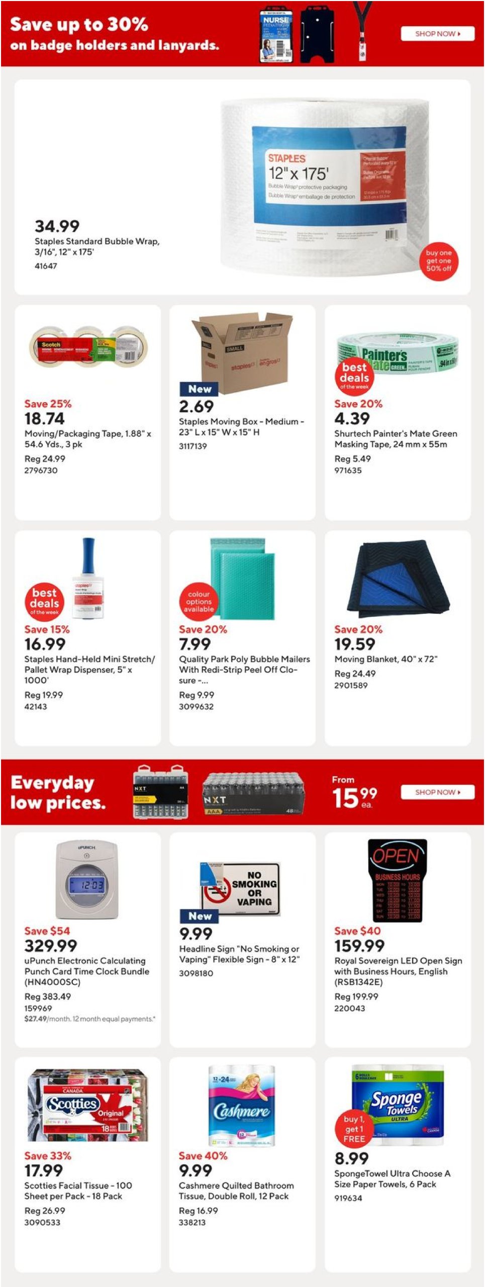 staples - Staples flyer valid from 05-09 - 05-15 - page: 15