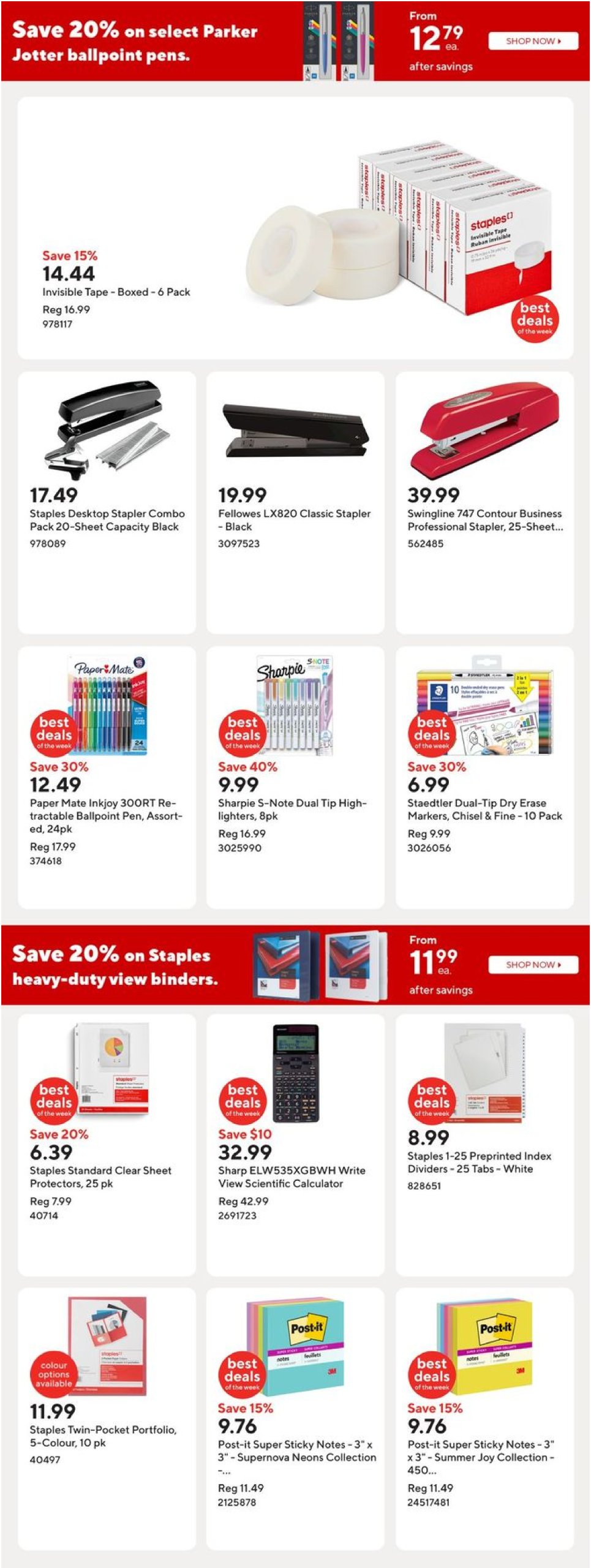staples - Staples flyer valid from 05-16 - 05-22 - page: 9