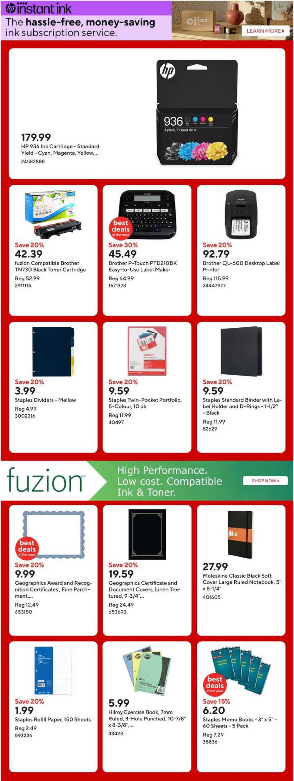 staples - Staples flyer valid from 05-30 - 06-05 - page: 10