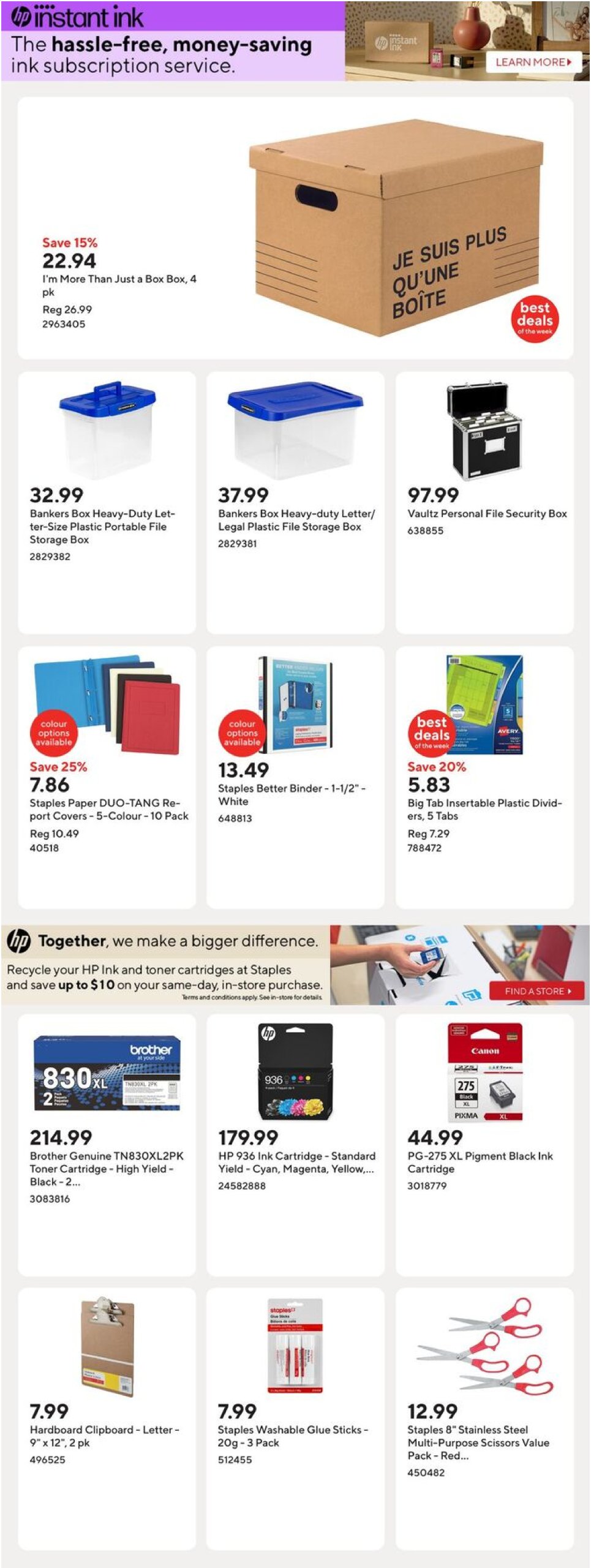 staples - Staples flyer valid from 06-20 - 06-26 - page: 12