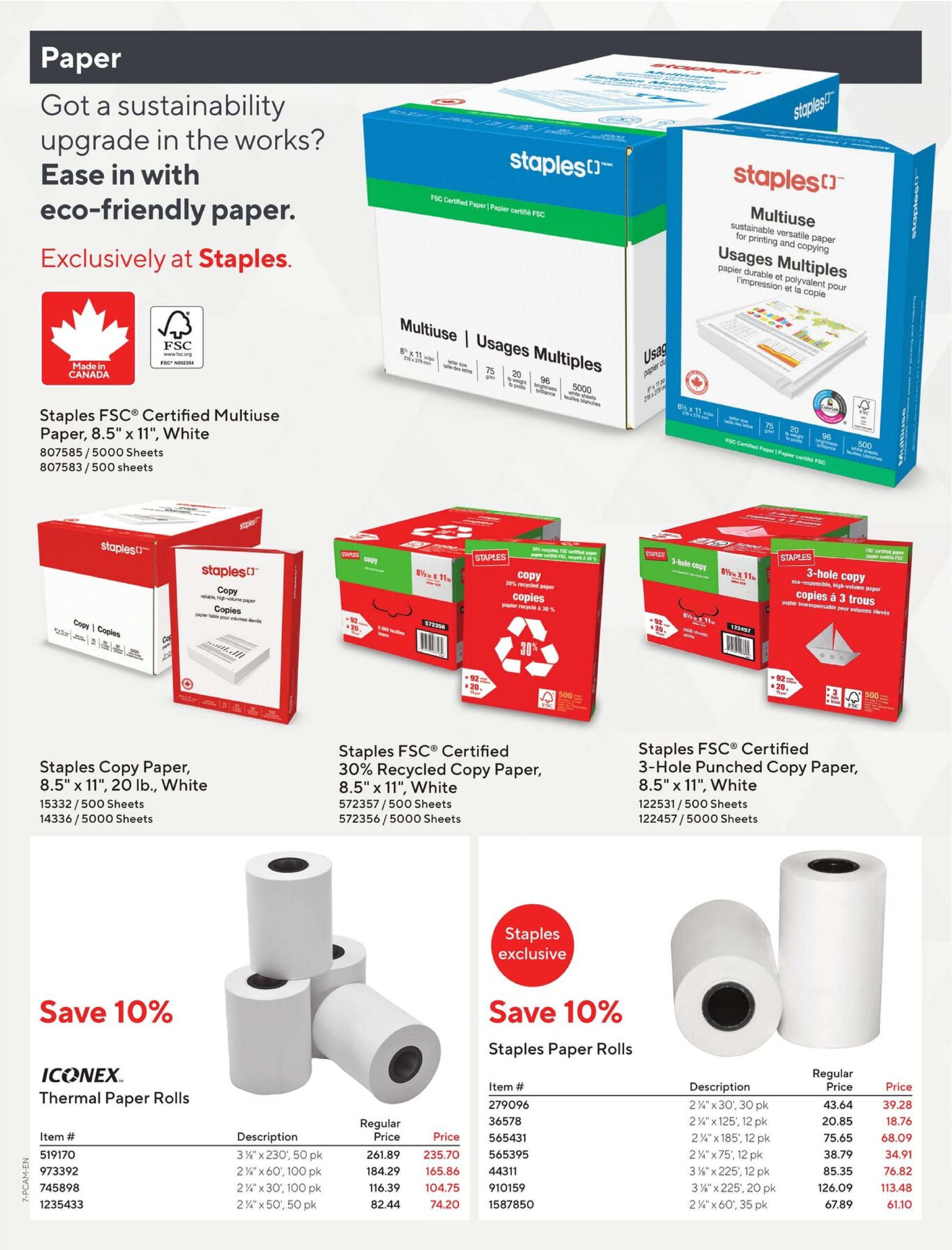 staples - Staples - Business flyer valid from 07-04 - 07-17 - page: 7