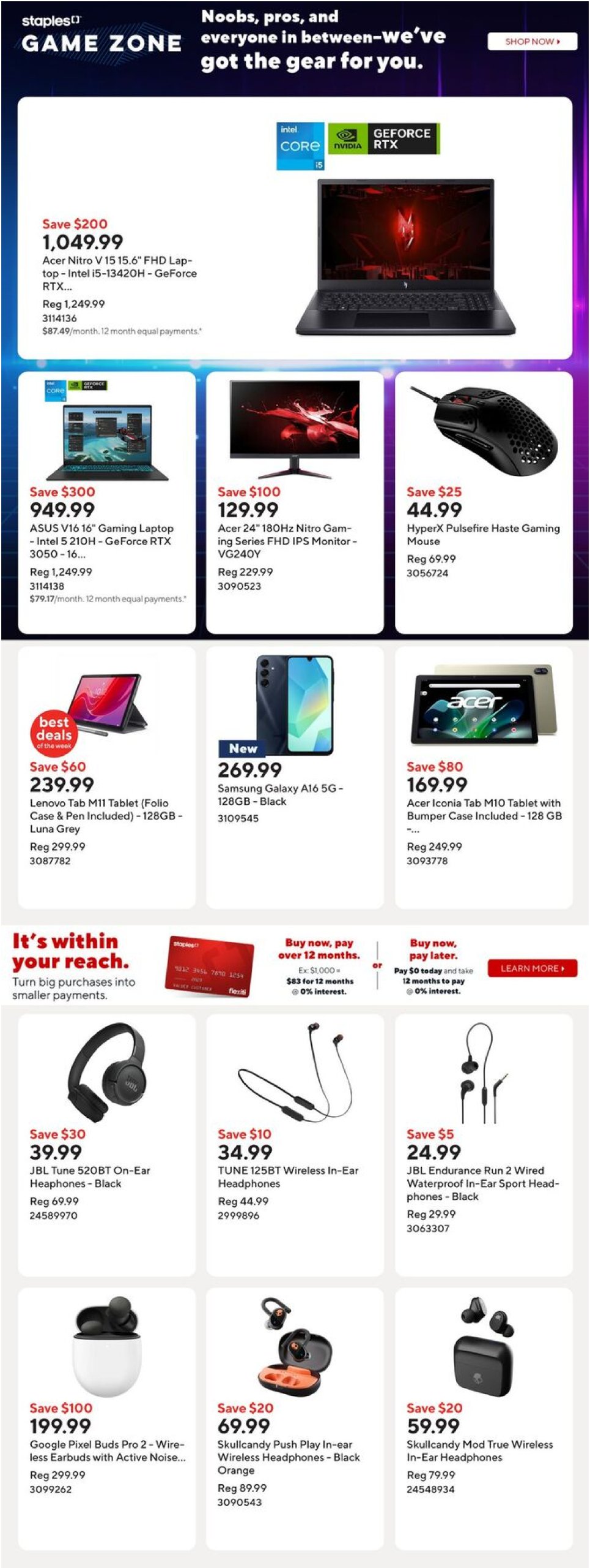 staples - Staples flyer valid from 07-04 - 07-10 - page: 6