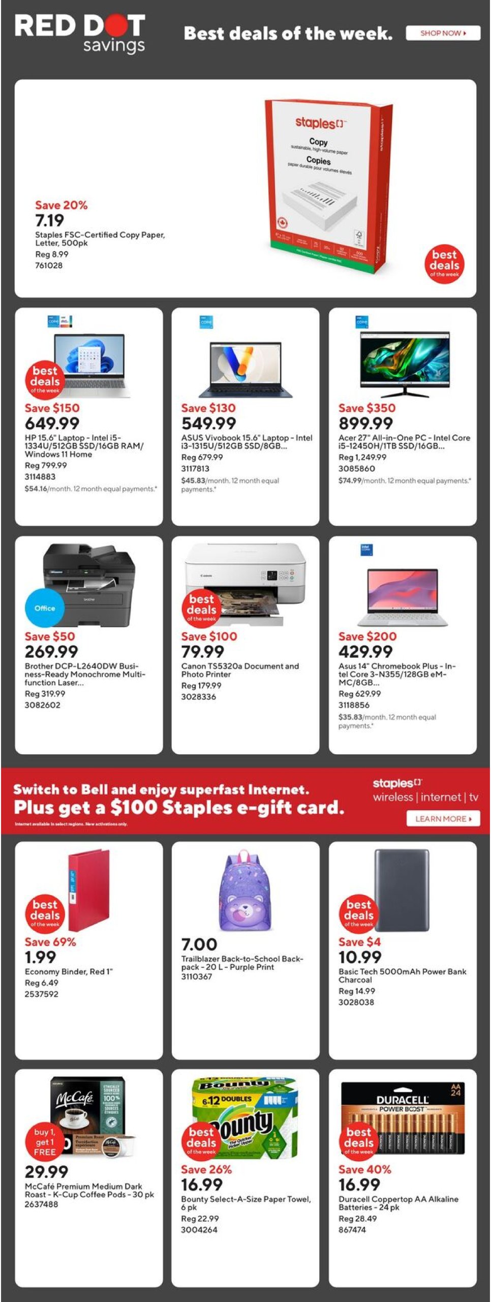 staples - Staples flyer valid from 07-18 - 07-24 - page: 2