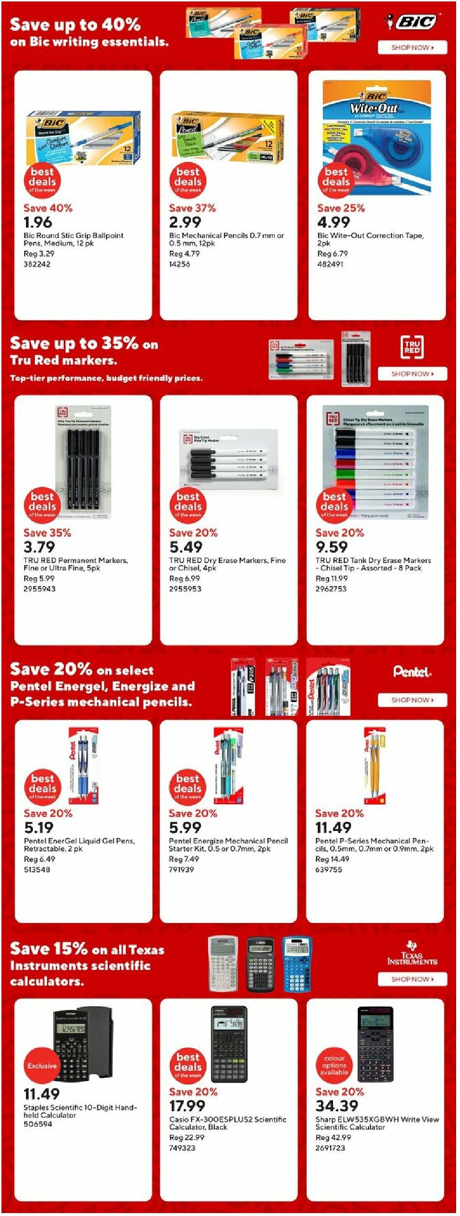 staples - Staples flyer valid from 08-01 - 08-07 - page: 4