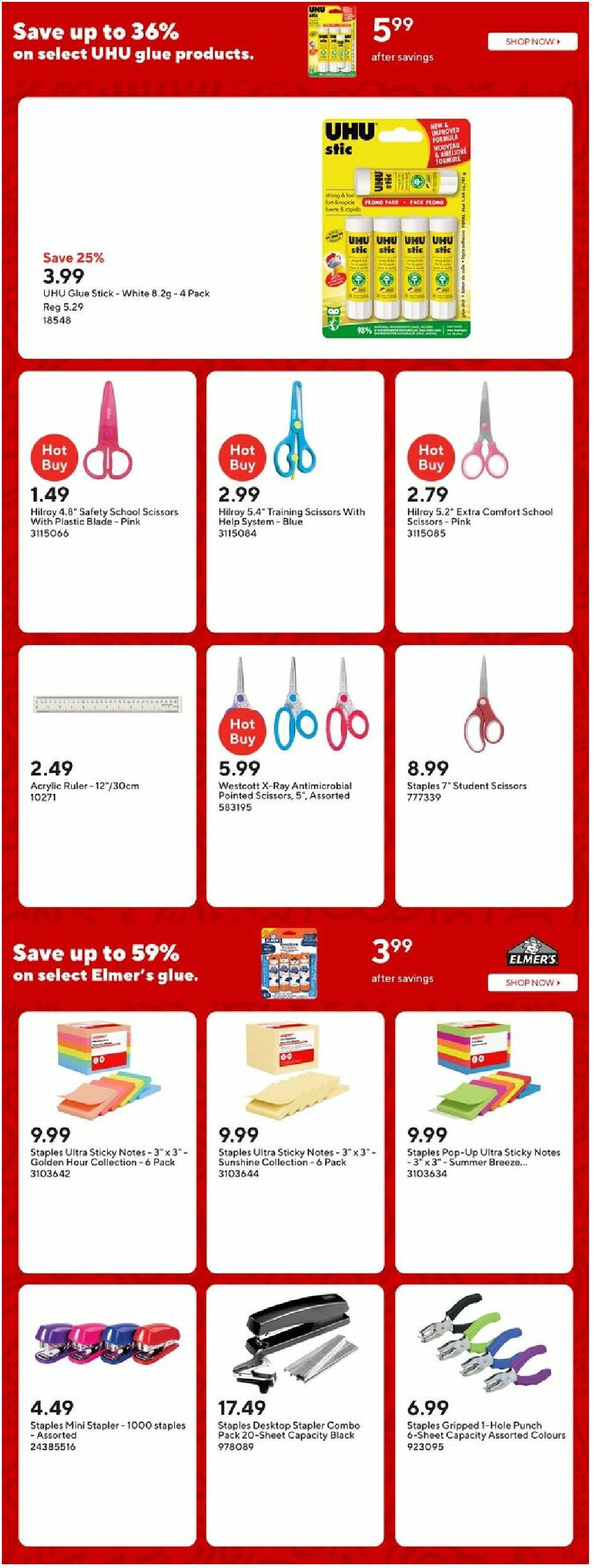 staples - Staples flyer valid from 08-01 - 08-07 - page: 6