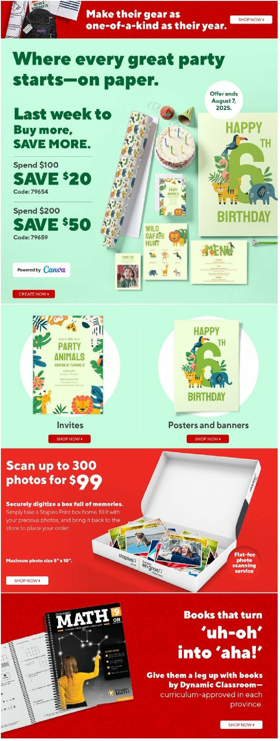 staples - Staples flyer valid from 08-01 - 08-07 - page: 17