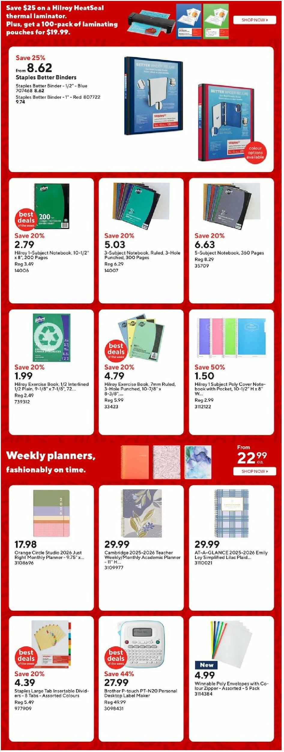 staples - Staples flyer valid from 08-01 - 08-07 - page: 5
