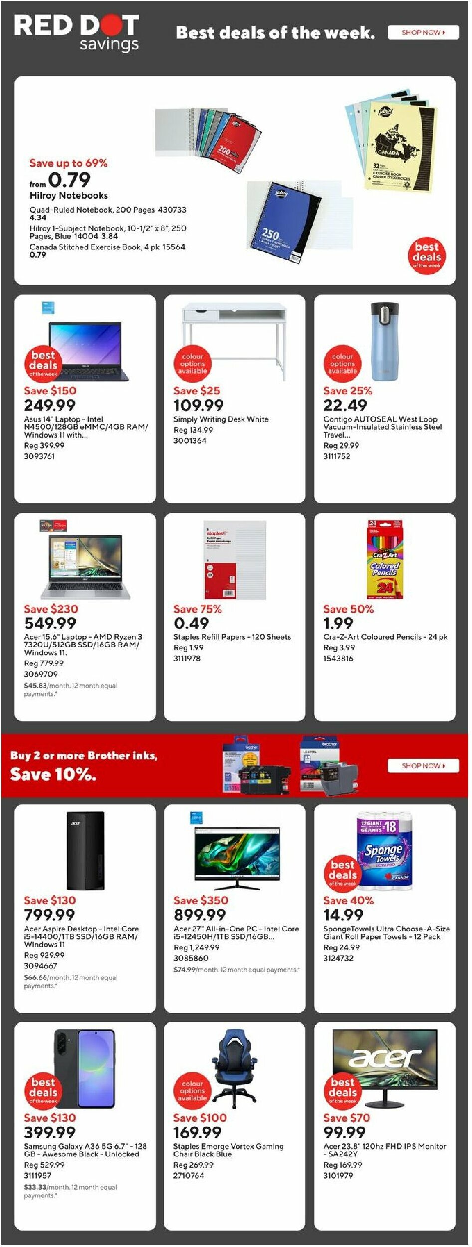 staples - Staples flyer valid from 08-01 - 08-07 - page: 2
