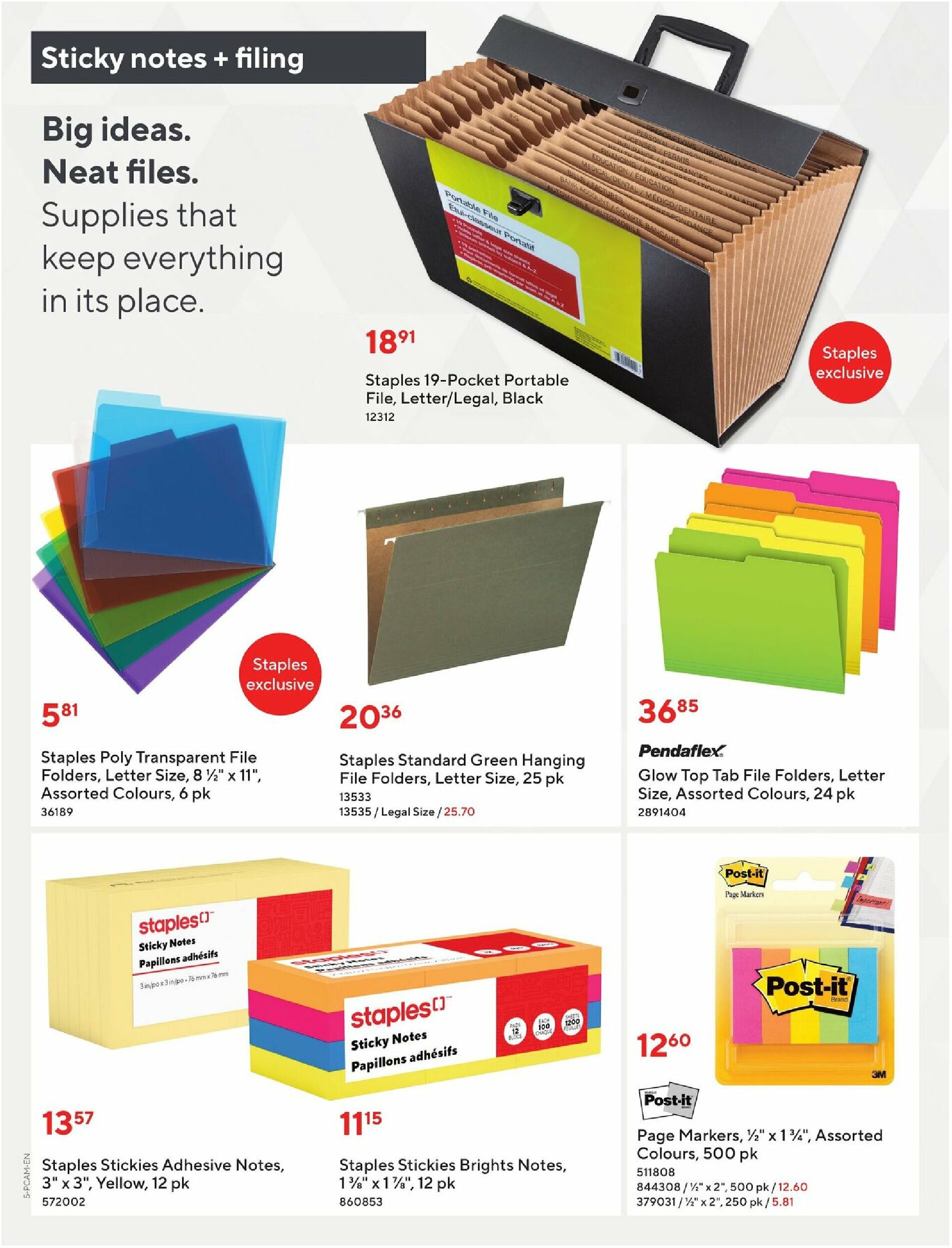 staples - Staples - Business Flyer flyer valid from 08-08 - 08-21 - page: 5