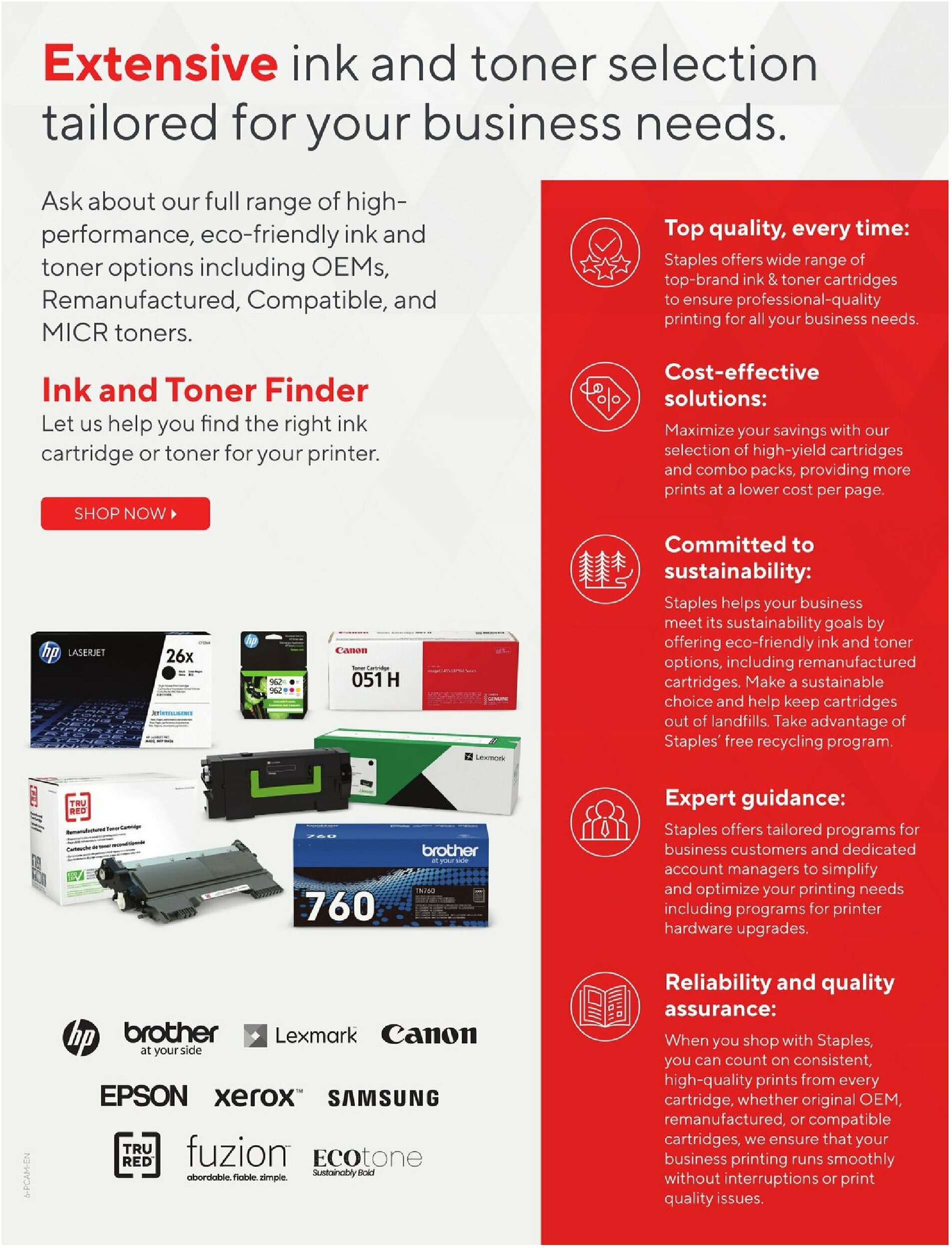 staples - Staples - Business Flyer flyer valid from 08-08 - 08-21 - page: 6