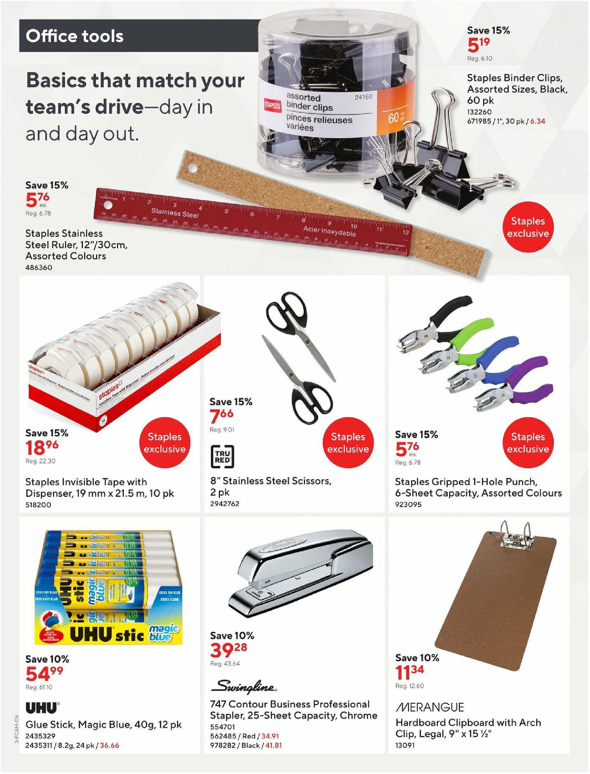 staples - Staples - Business Flyer flyer valid from 08-08 - 08-21 - page: 3