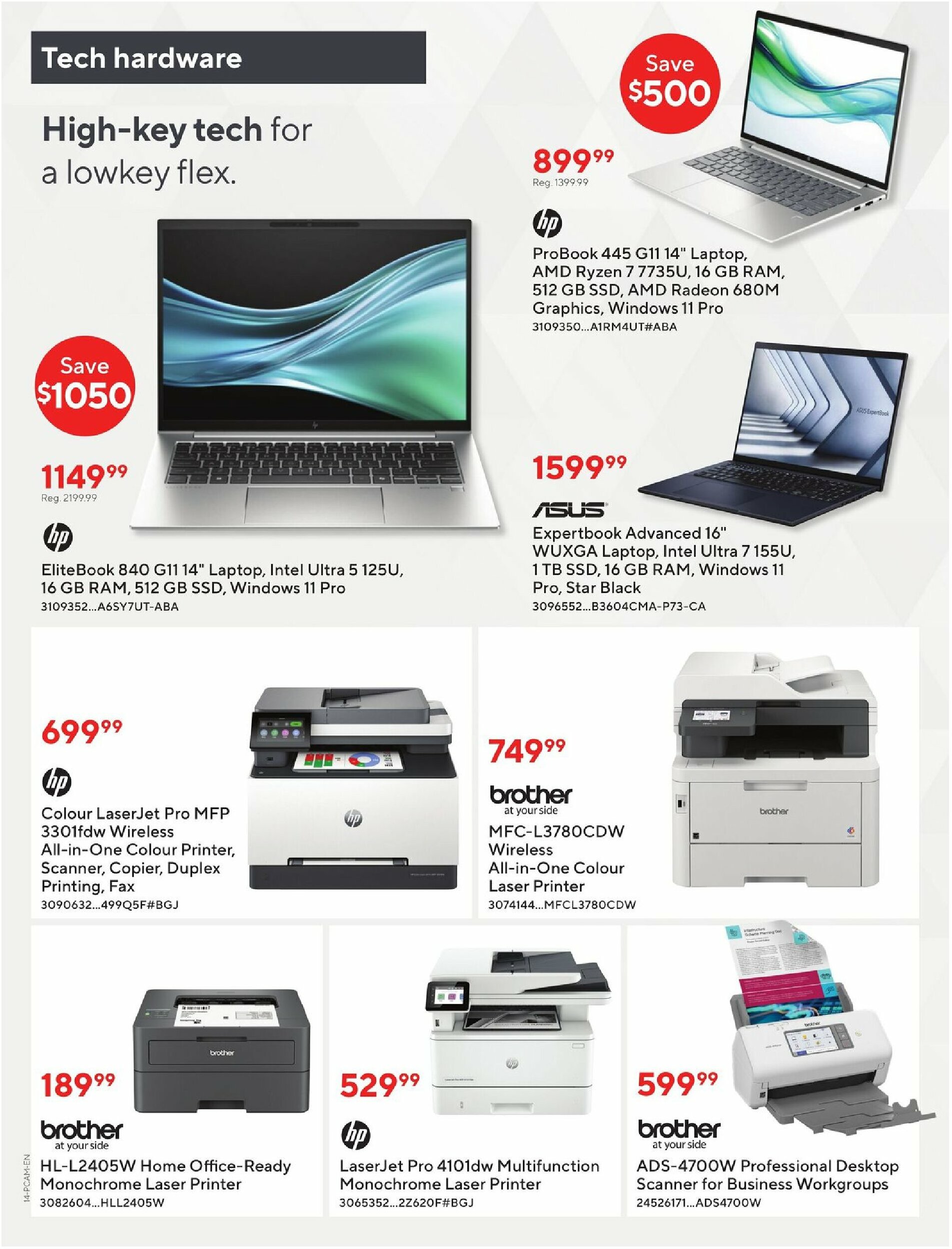 staples - Staples - Business Flyer flyer valid from 08-08 - 08-21 - page: 14