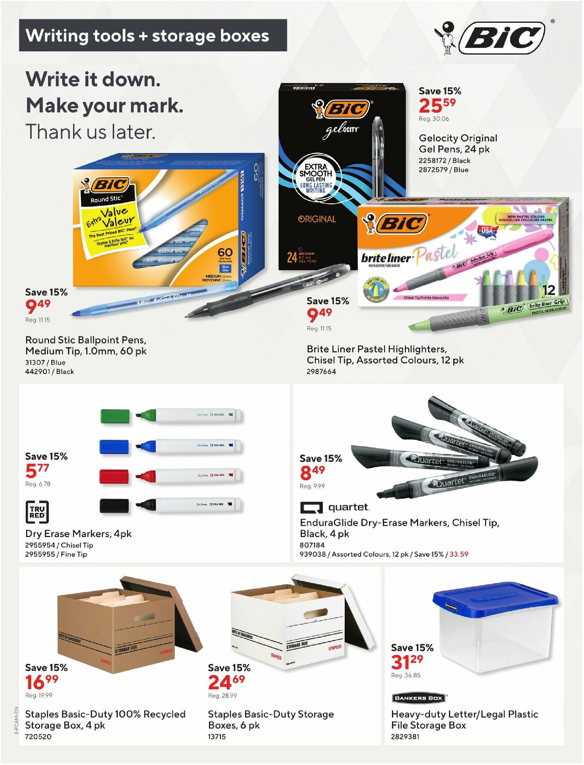 staples - Staples - Business Flyer flyer valid from 08-08 - 08-21 - page: 2