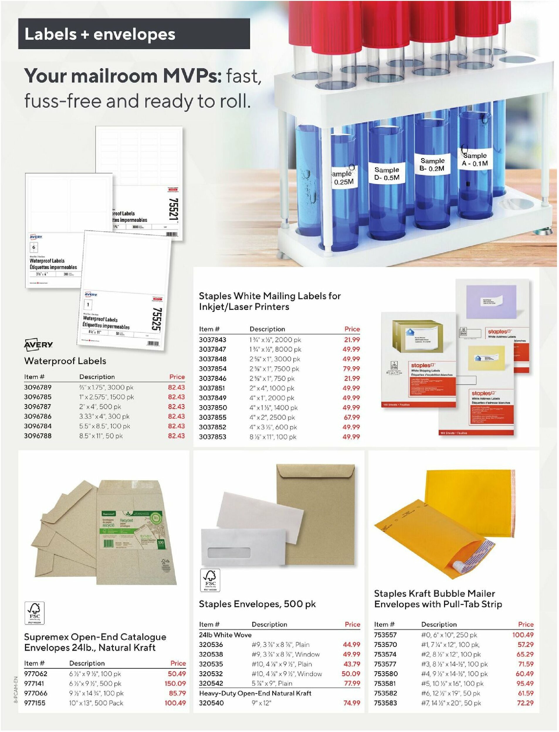 staples - Staples - Business Flyer flyer valid from 08-08 - 08-21 - page: 8