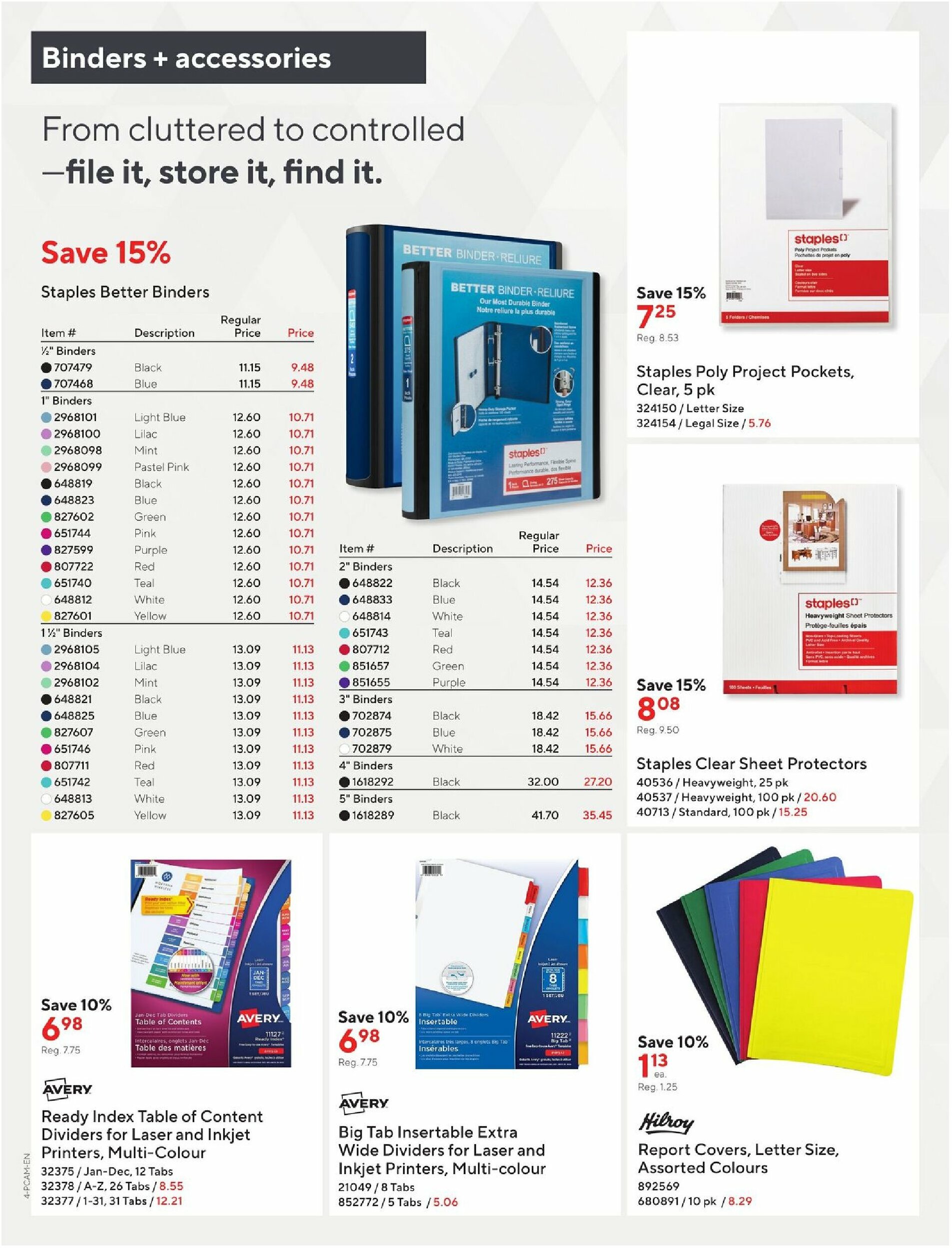 staples - Staples - Business Flyer flyer valid from 08-08 - 08-21 - page: 4