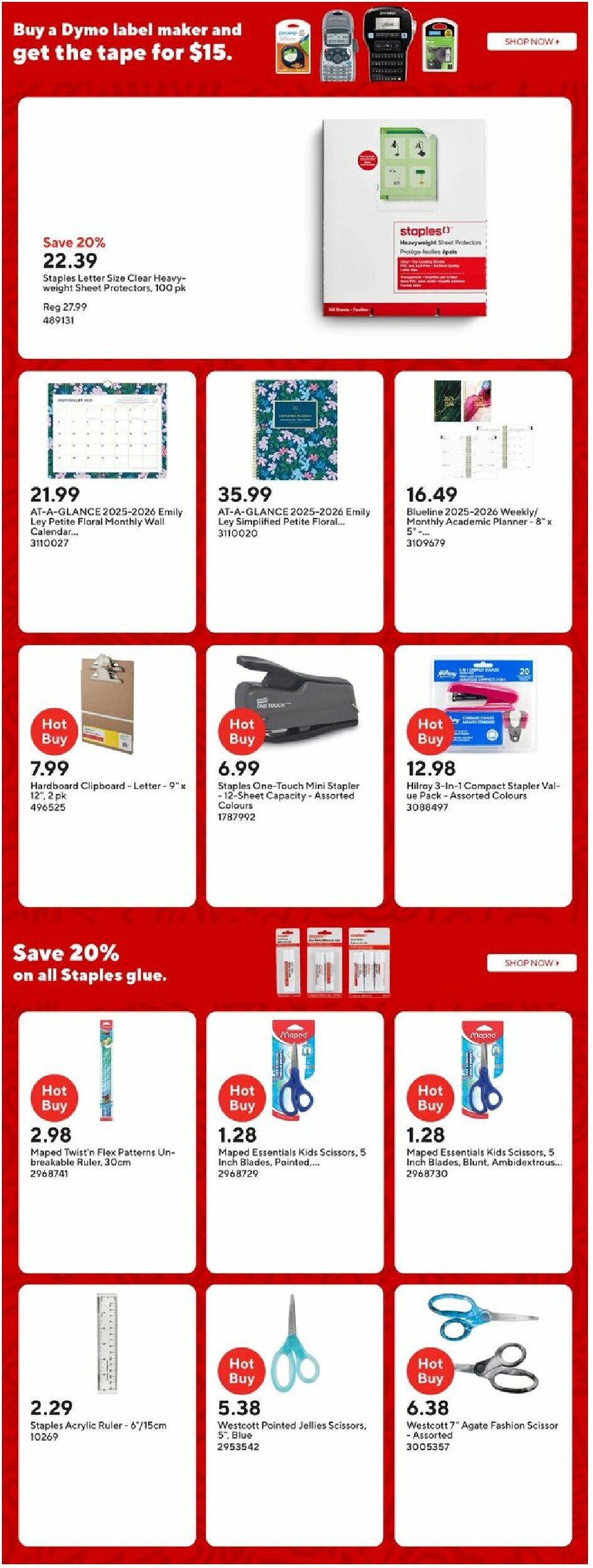 staples - Staples flyer valid from 08-08 - 08-14 - page: 13