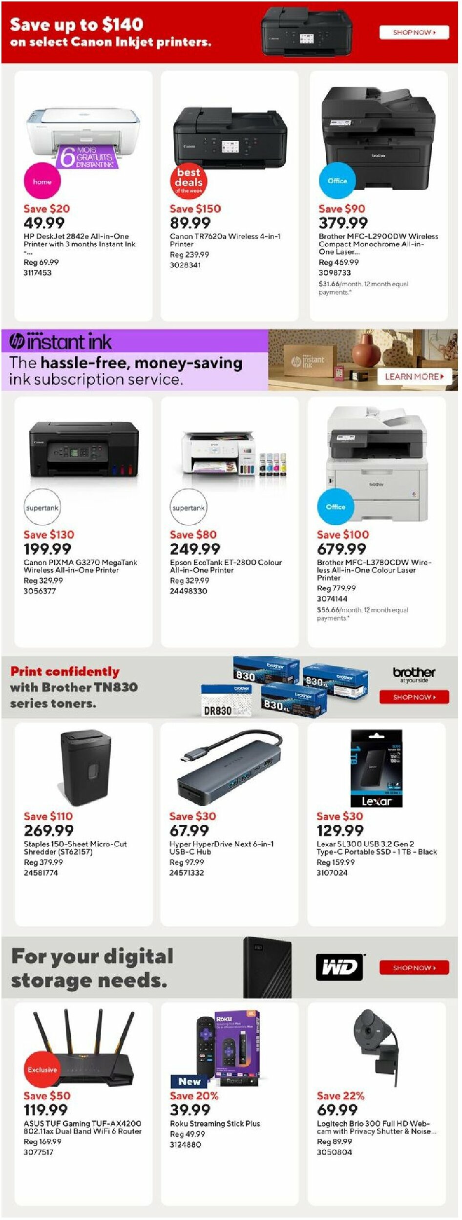 staples - Staples flyer valid from 08-08 - 08-14 - page: 10