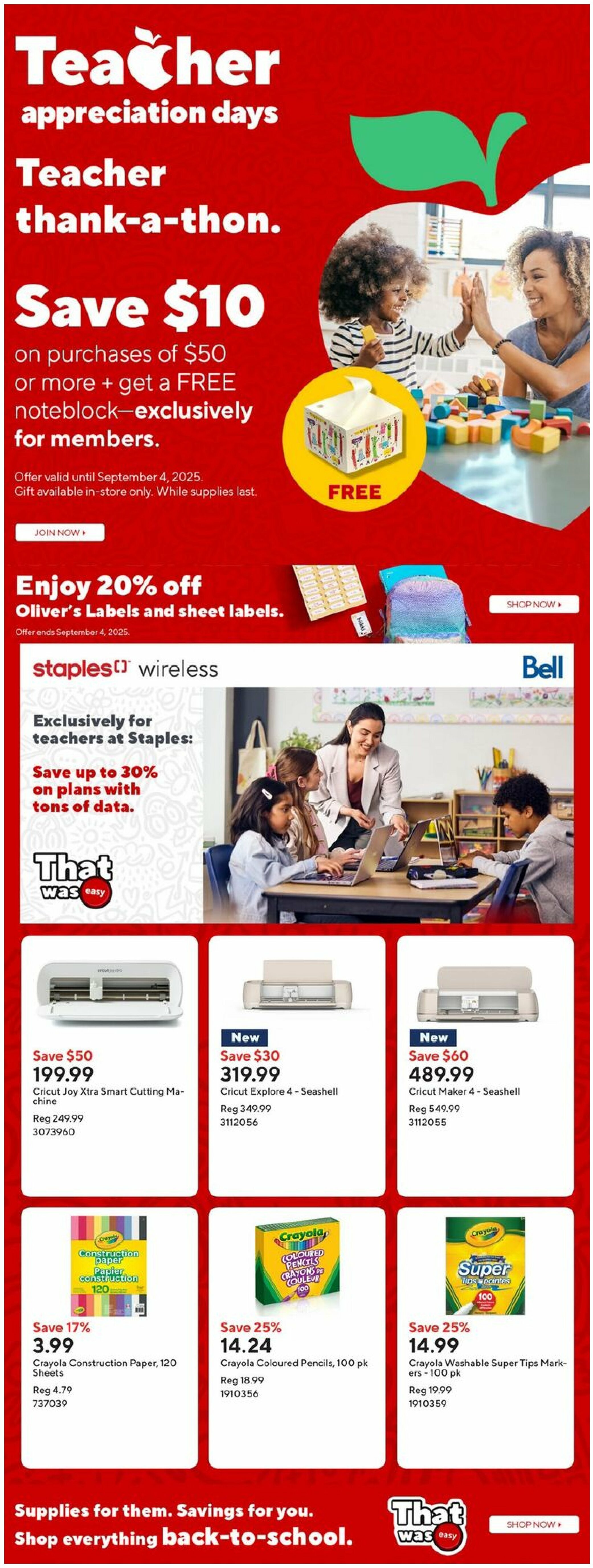 staples - Staples flyer valid from 08-15 - 08-21 - page: 5