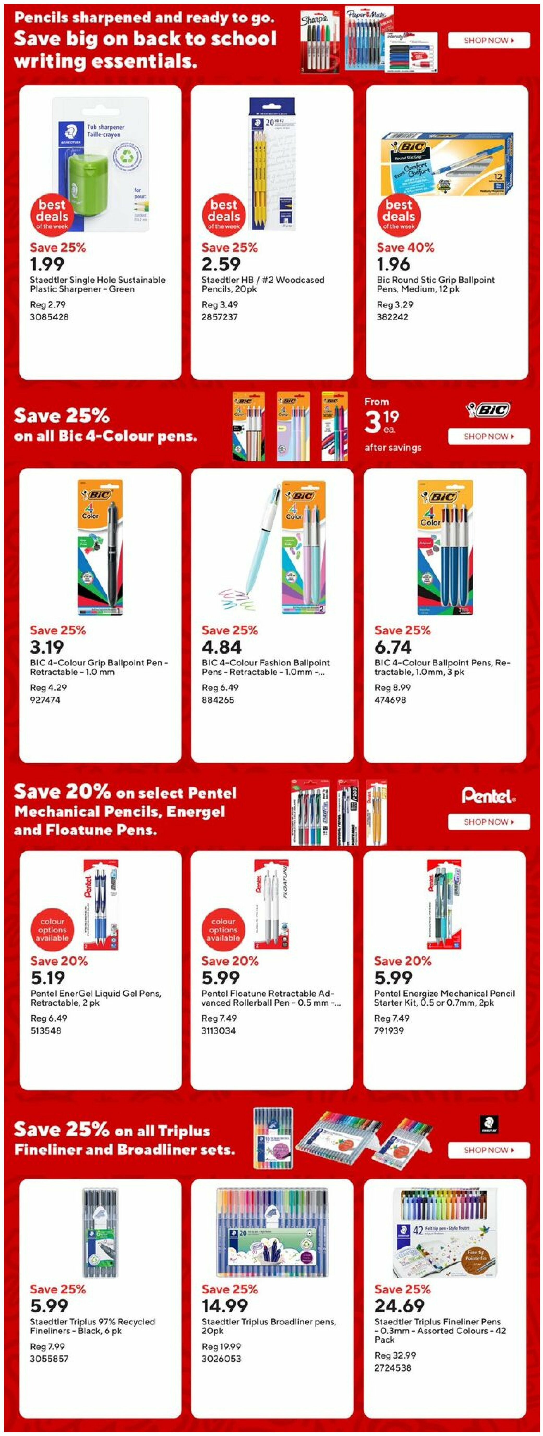 staples - Staples flyer valid from 08-15 - 08-21 - page: 12