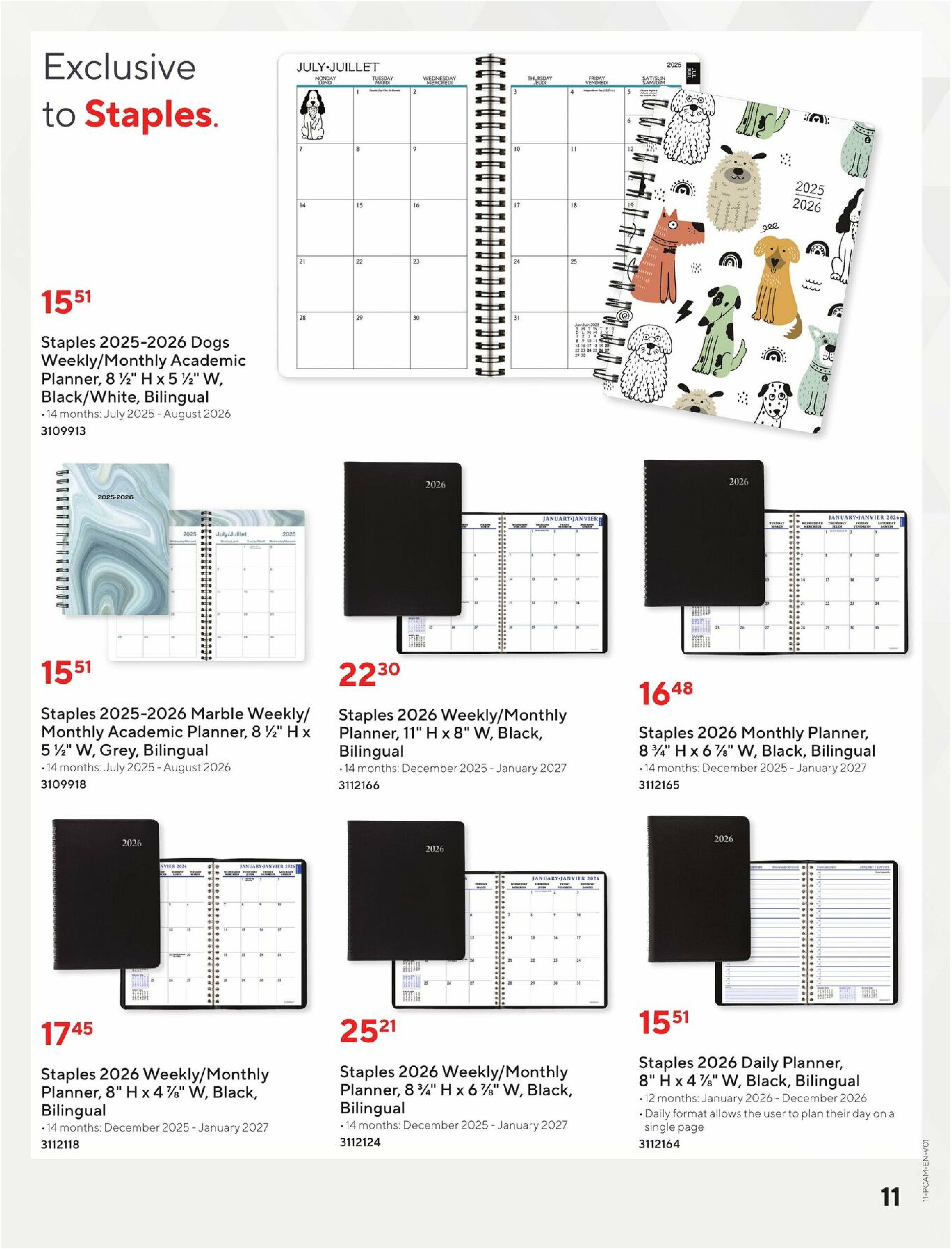 staples - Staples - Business flyer valid from 08-15 - 01-31 - page: 11