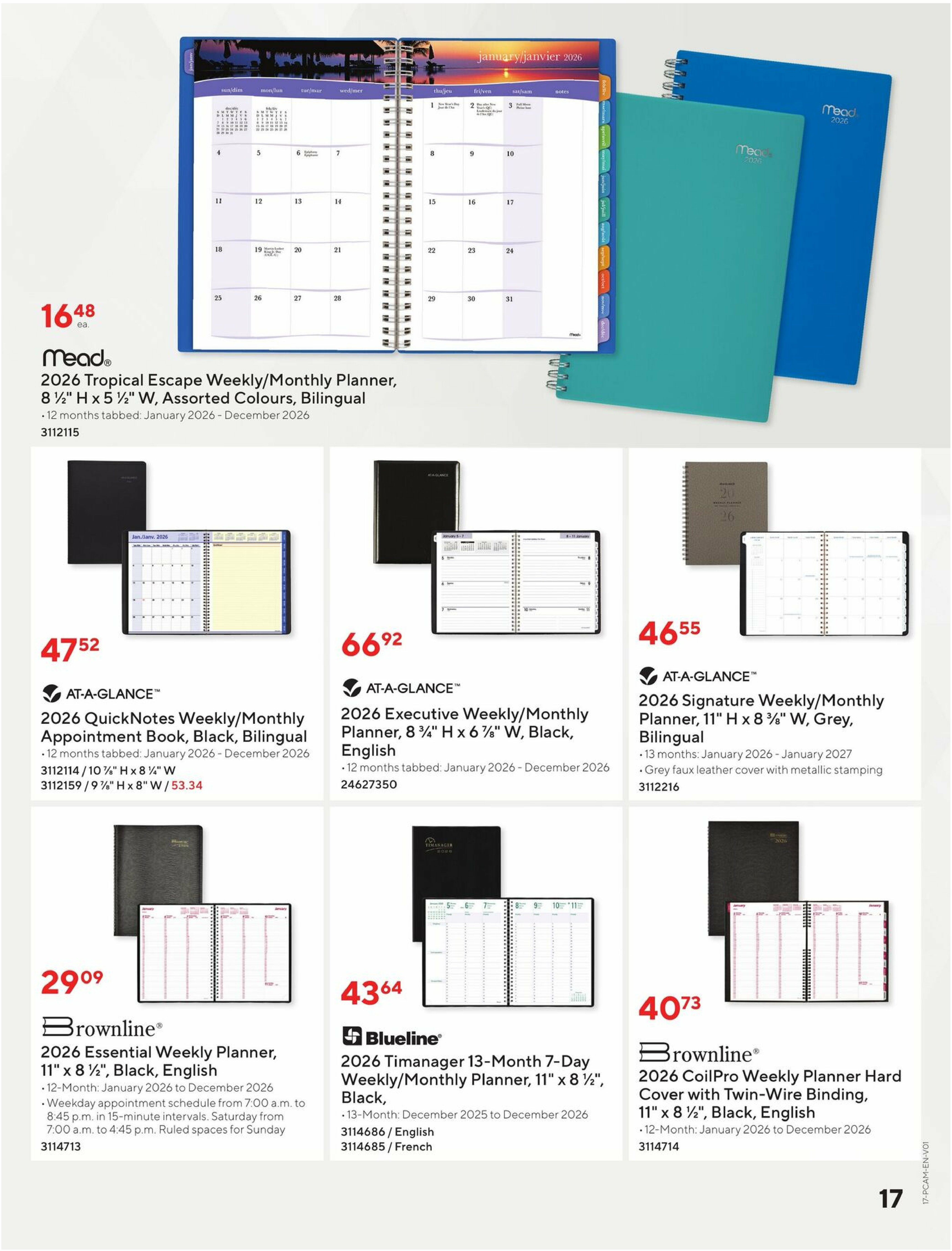staples - Staples - Business flyer valid from 08-15 - 01-31 - page: 17