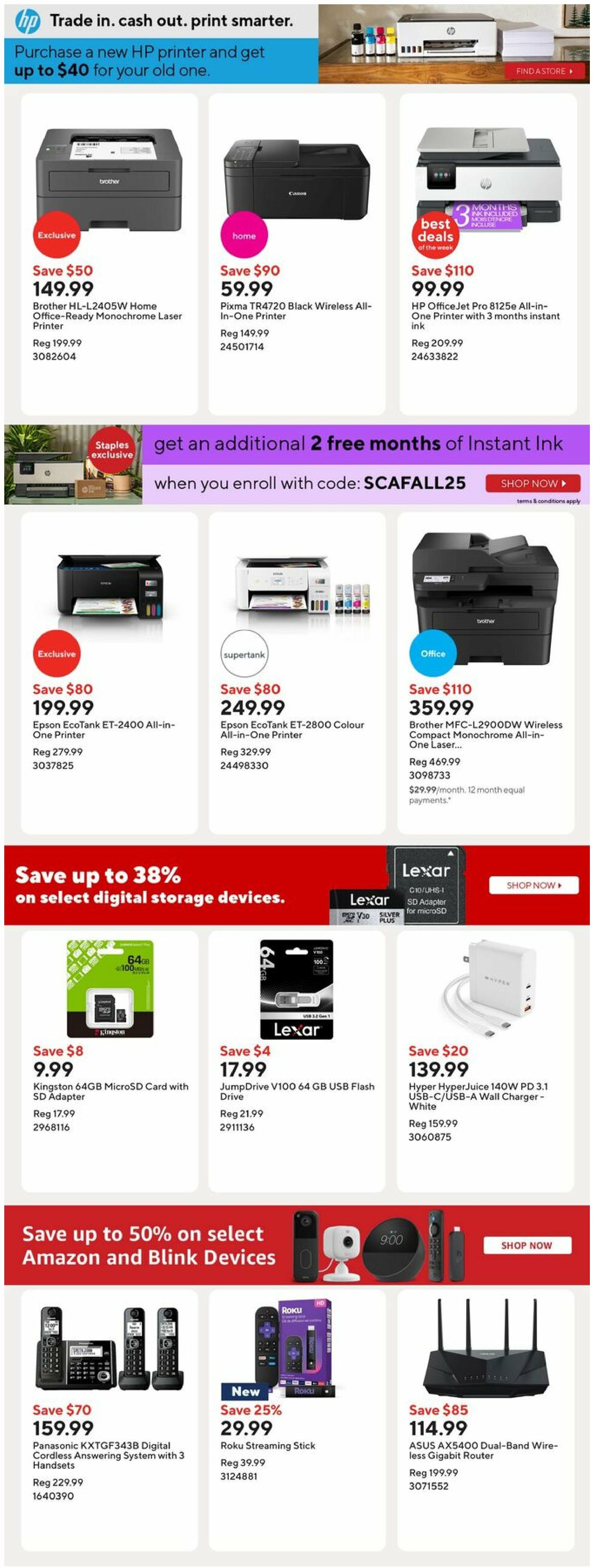 staples - Staples flyer valid from 08-22 - 08-28 - page: 14