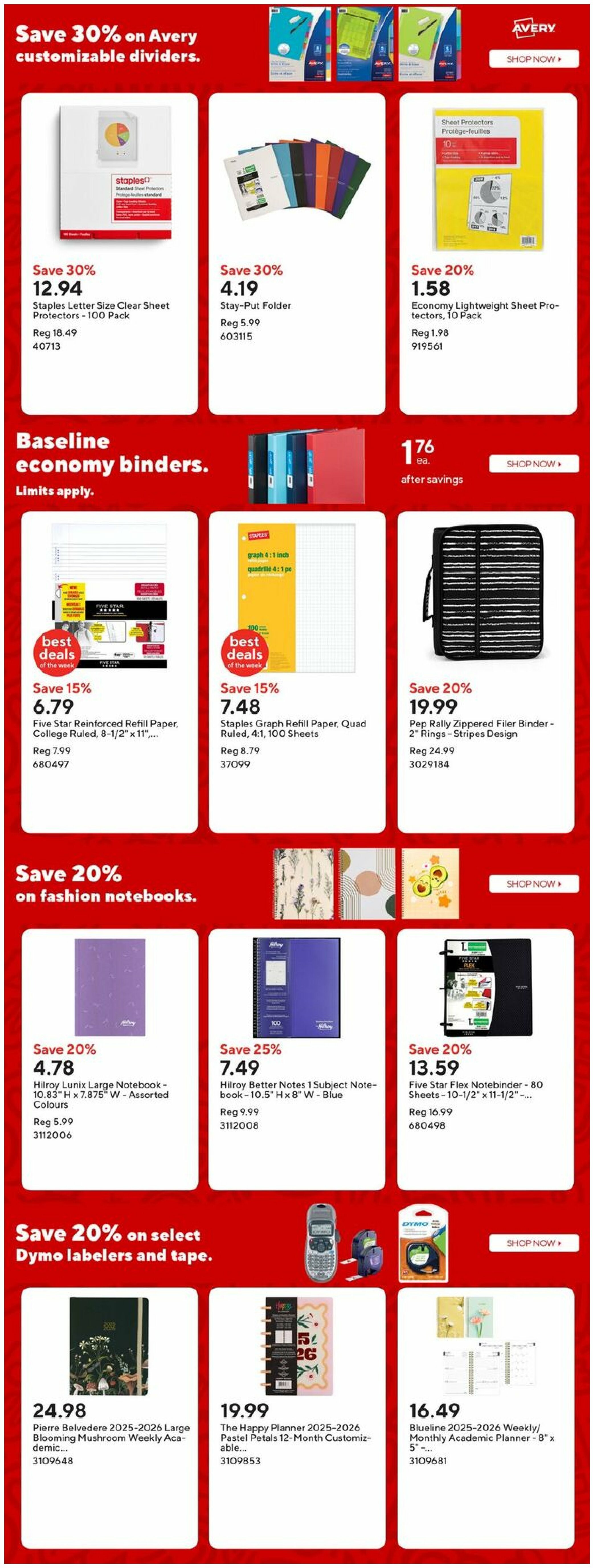staples - Staples flyer valid from 08-22 - 08-28 - page: 10