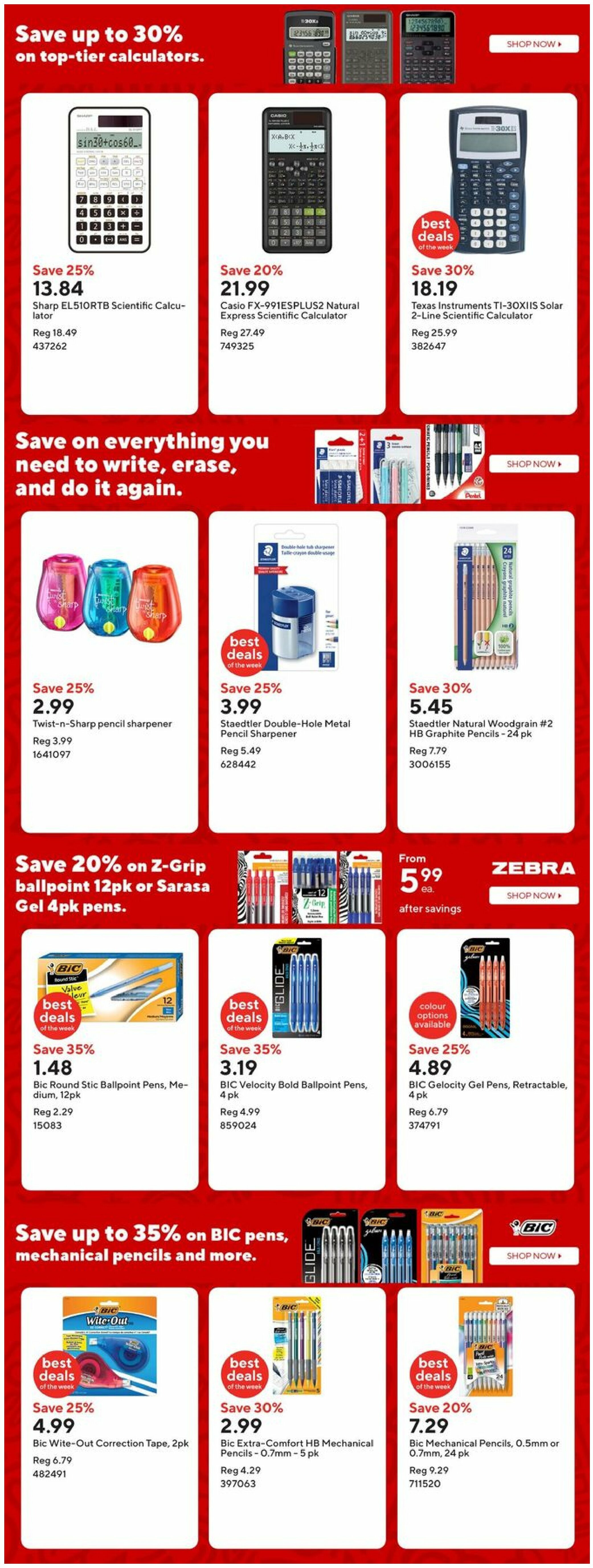 staples - Staples flyer valid from 08-22 - 08-28 - page: 9