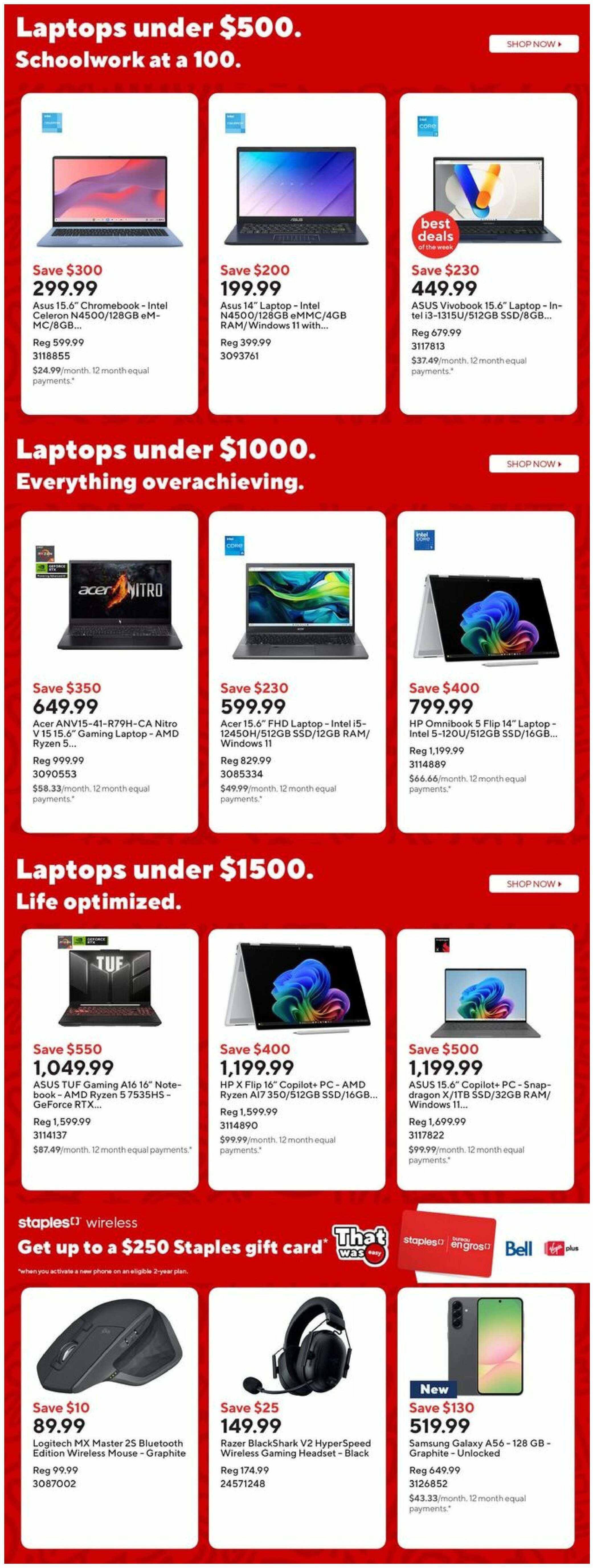 staples - Staples flyer valid from 08-22 - 08-28 - page: 3