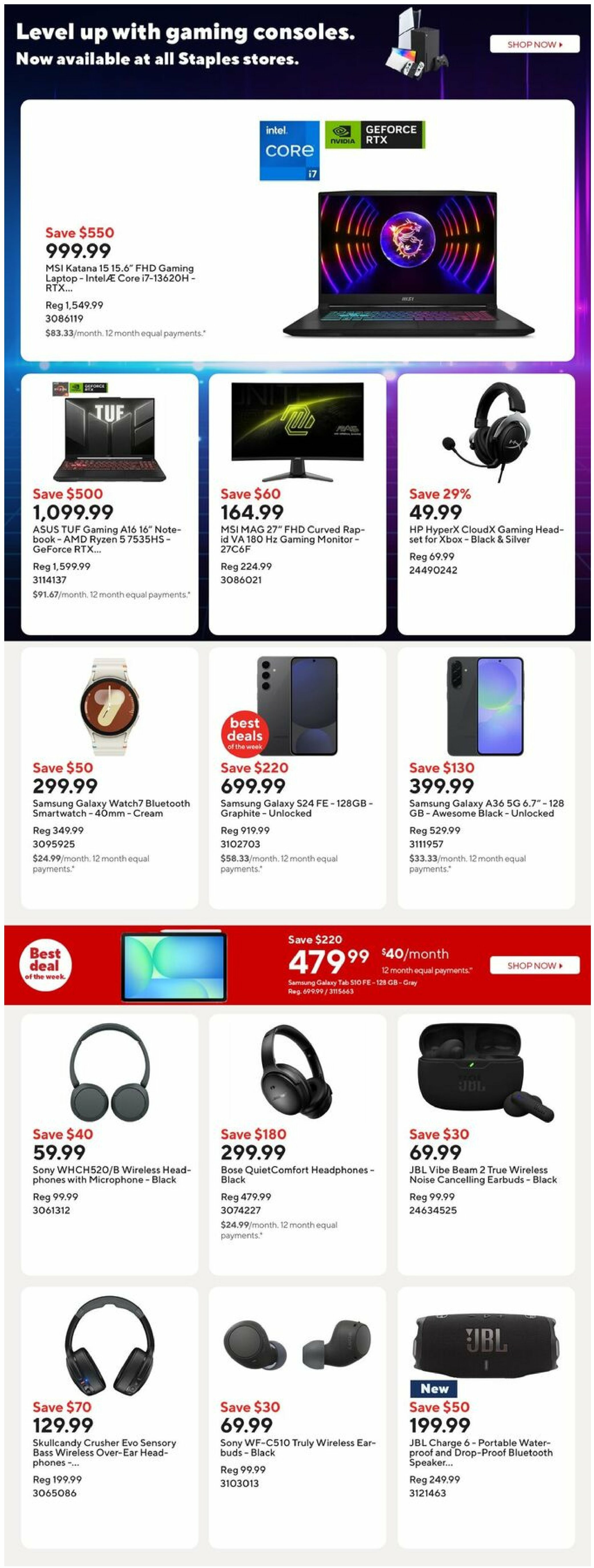 staples - Staples flyer valid from 08-29 - 09-04 - page: 6