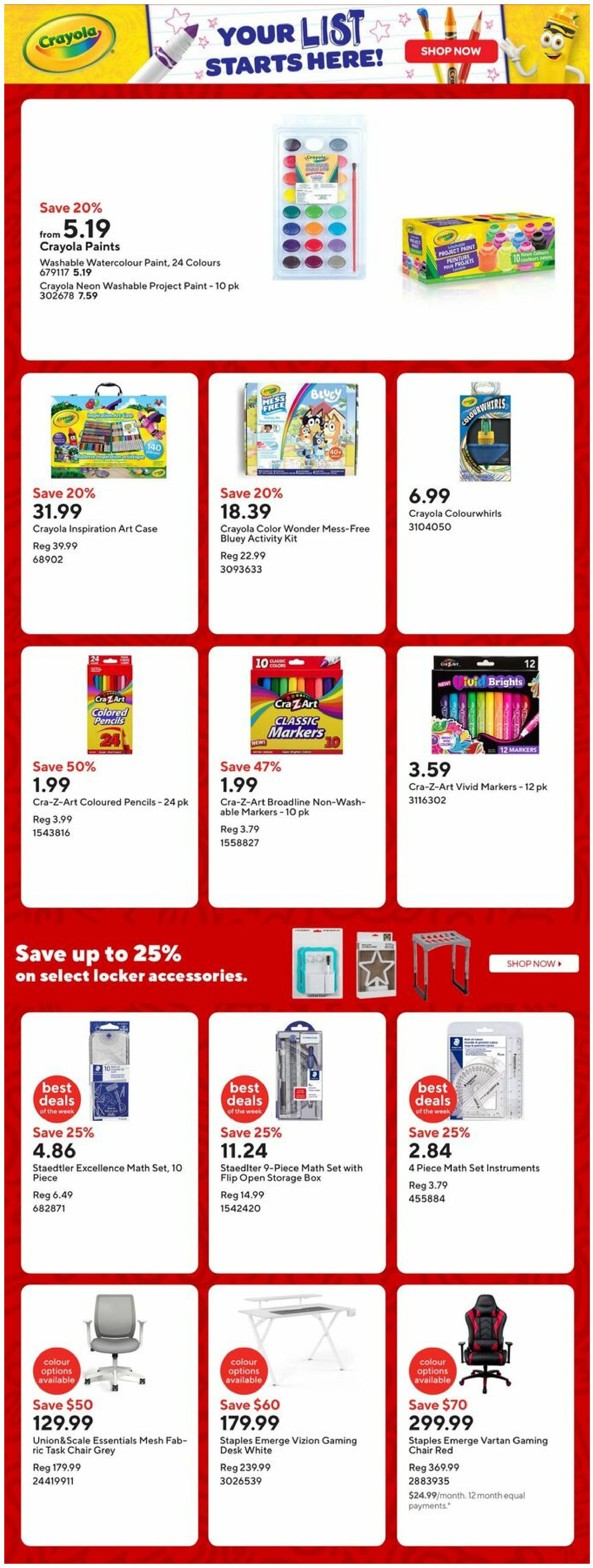 staples - Staples flyer valid from 08-29 - 09-04 - page: 15