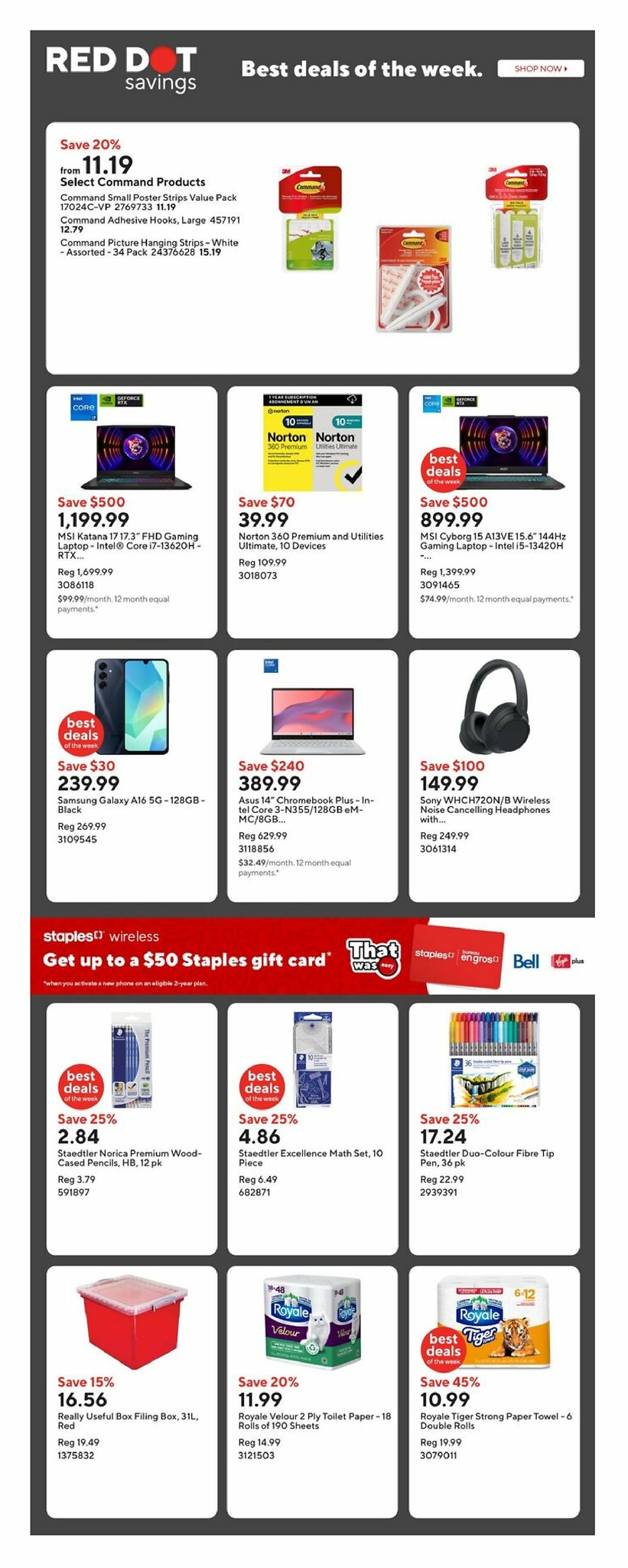 staples - Staples flyer valid from 09-05 - 09-11 - page: 2