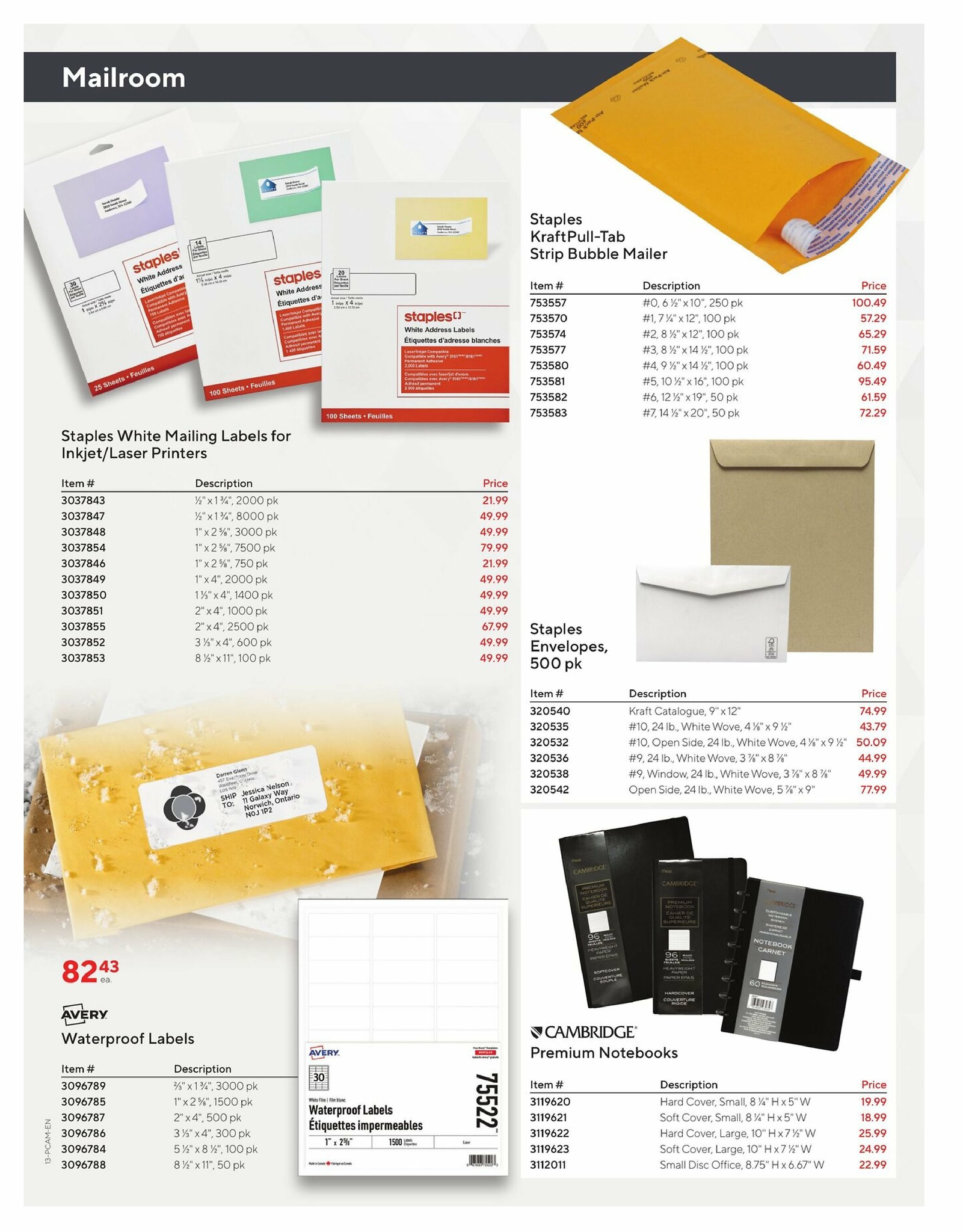 staples - Staples - Business Flyer flyer valid from 09-05 - 09-18 - page: 13