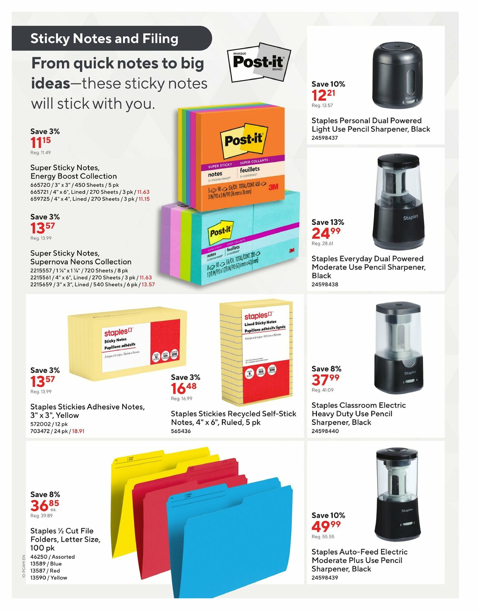 staples - Staples - Business Flyer flyer valid from 09-05 - 09-18 - page: 10
