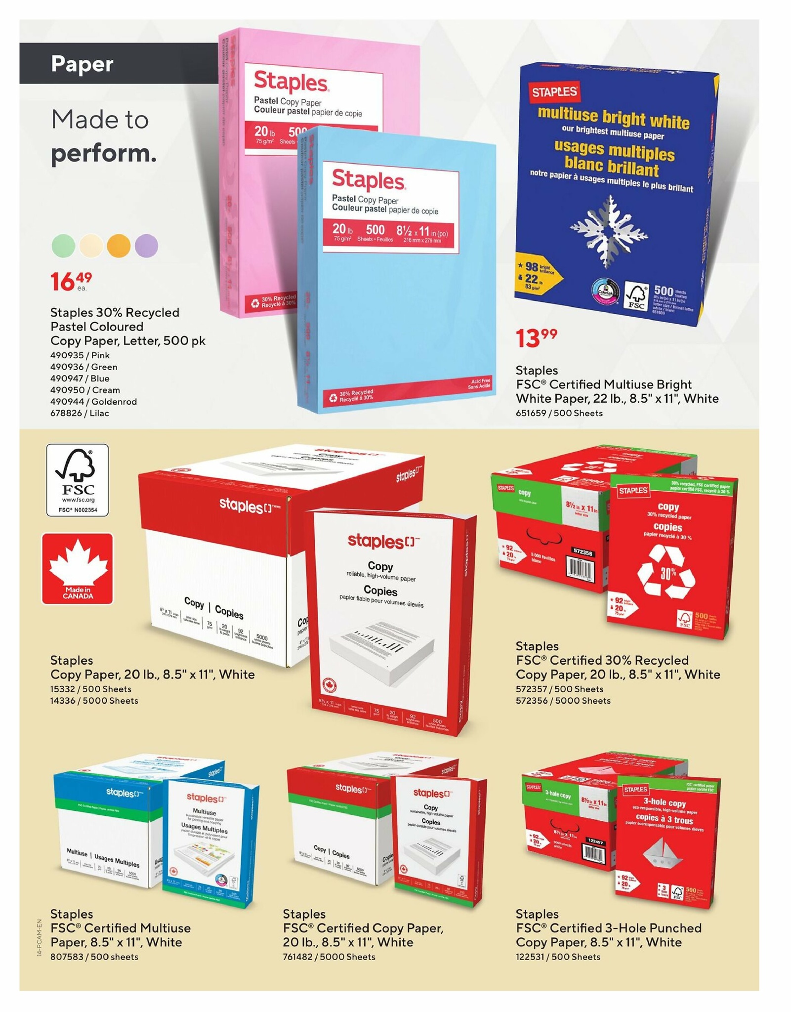 staples - Staples - Business Flyer flyer valid from 09-05 - 09-18 - page: 14