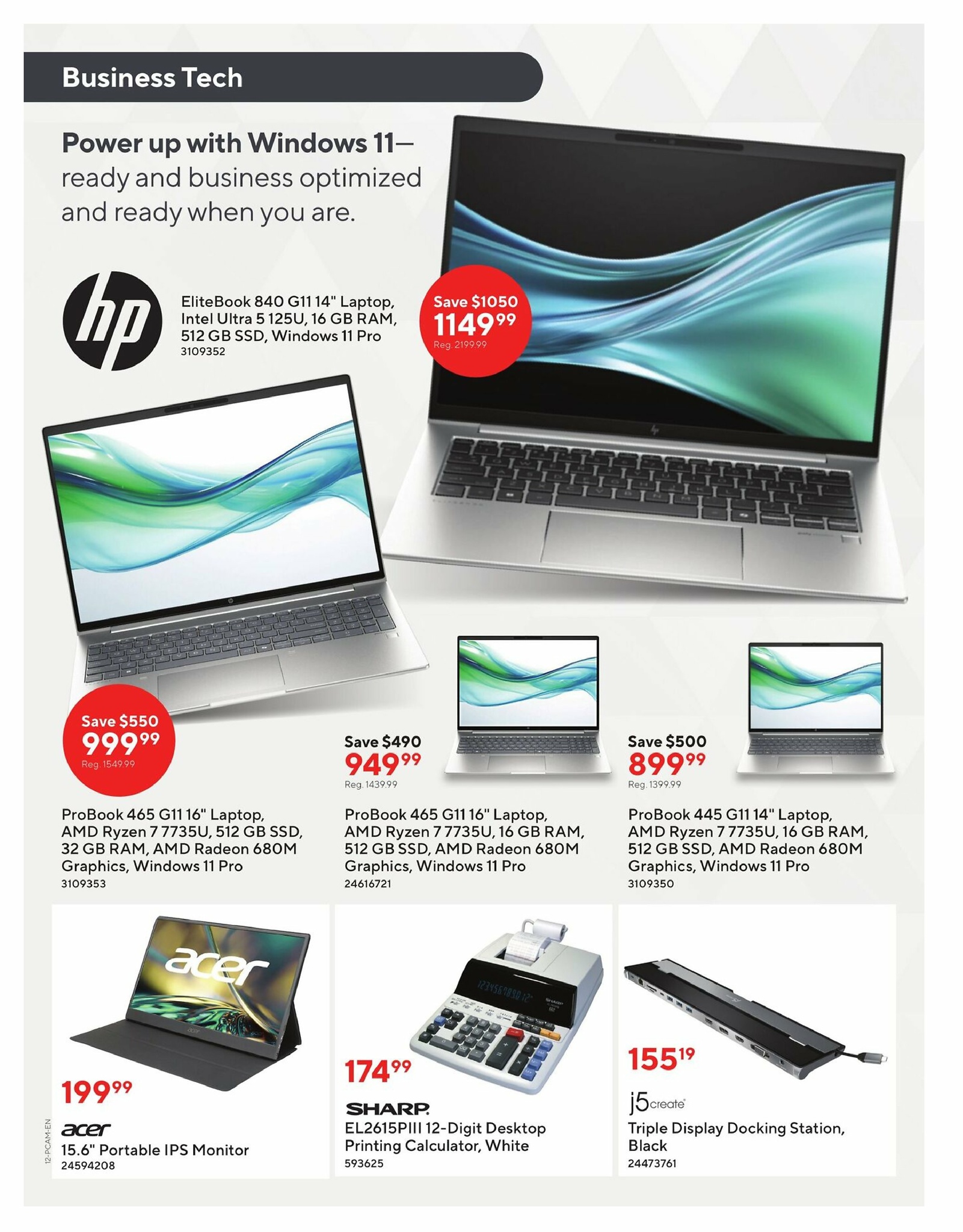 staples - Staples - Business Flyer flyer valid from 09-05 - 09-18 - page: 12