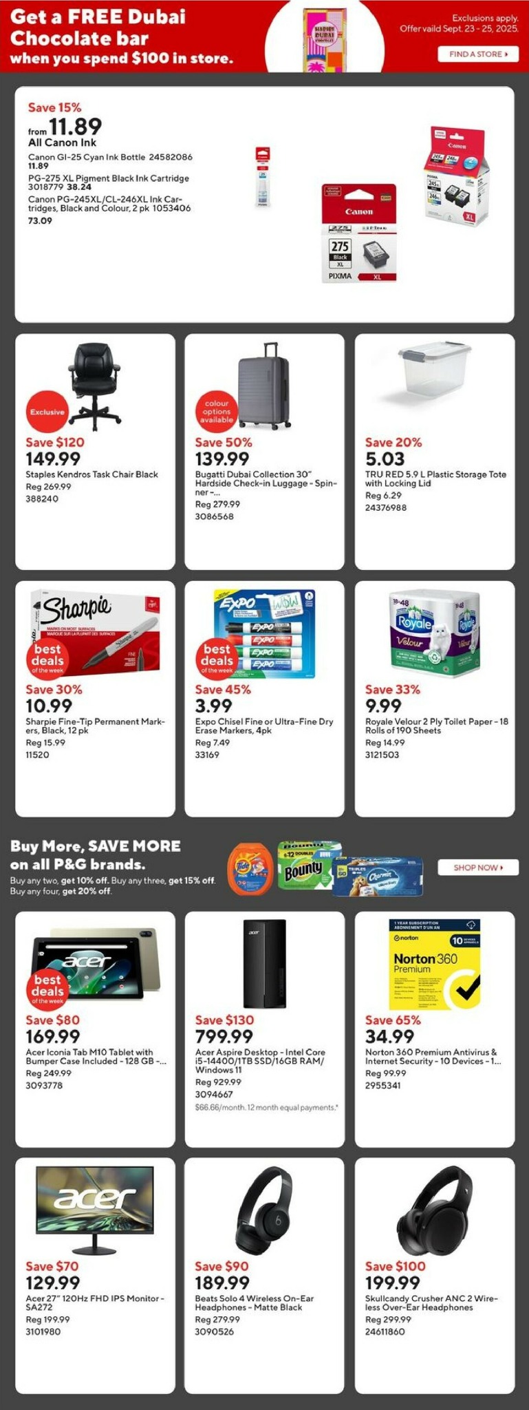 staples - Staples flyer valid from 09-19 - 09-25 - page: 2