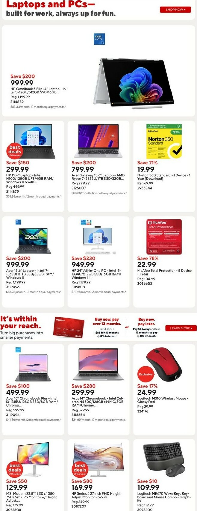 staples - Staples flyer valid from 09-26 - 10-02 - page: 5