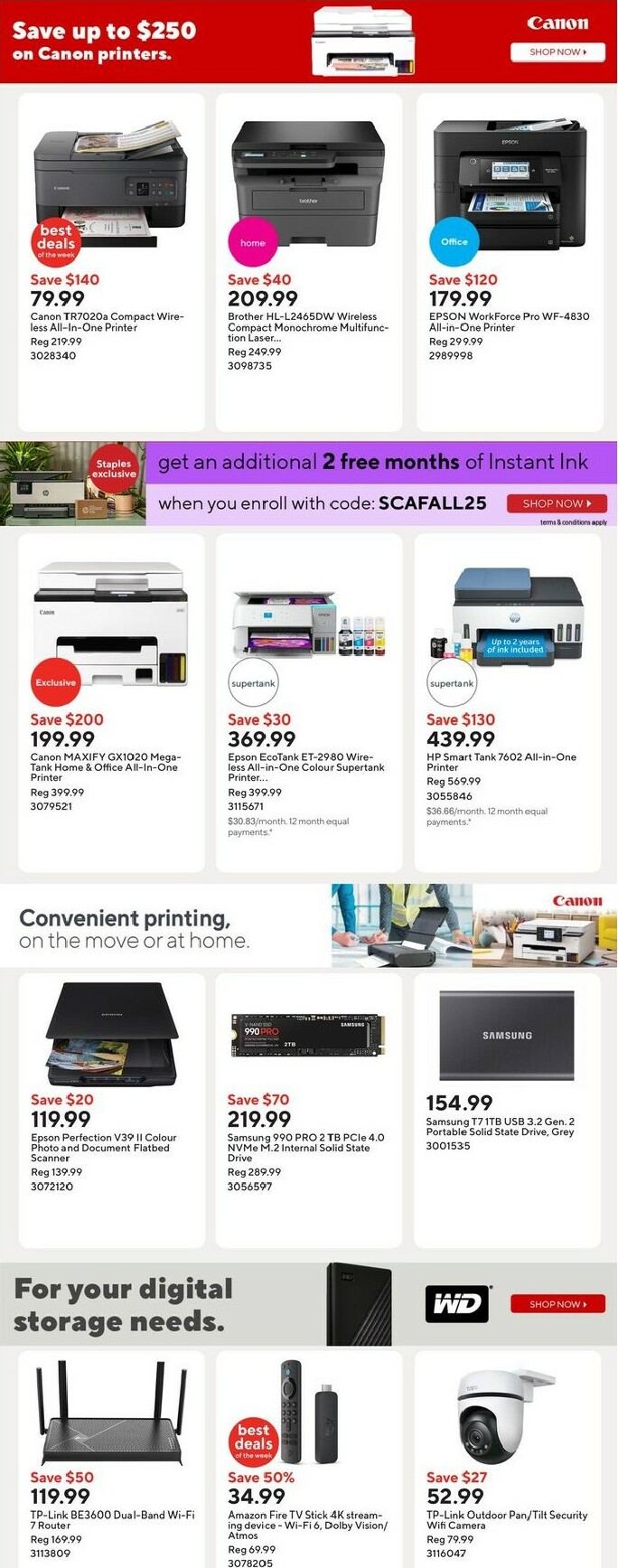 staples - Staples flyer valid from 09-26 - 10-02 - page: 13